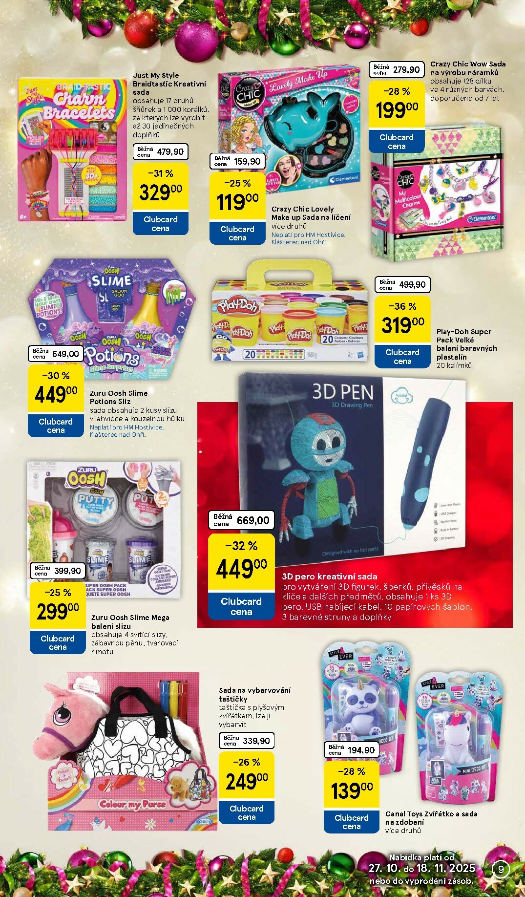 tesco - Aktuální leták Tesco - Vánoční katalog hraček od 27.10. do 18.11. - page: 9