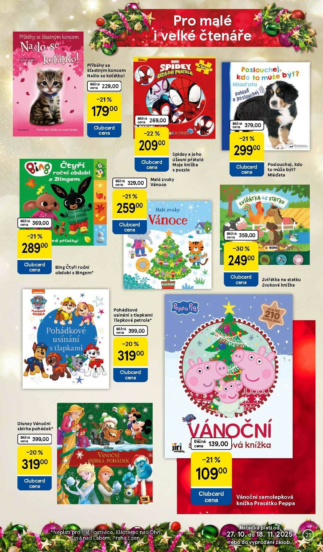 tesco - Aktuální leták Tesco - Vánoční katalog hraček od 27.10. do 18.11. - page: 21