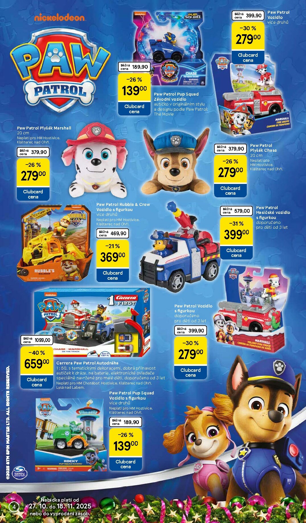 tesco - Aktuální leták Tesco - Vánoční katalog hraček od 27.10. do 18.11. - page: 4