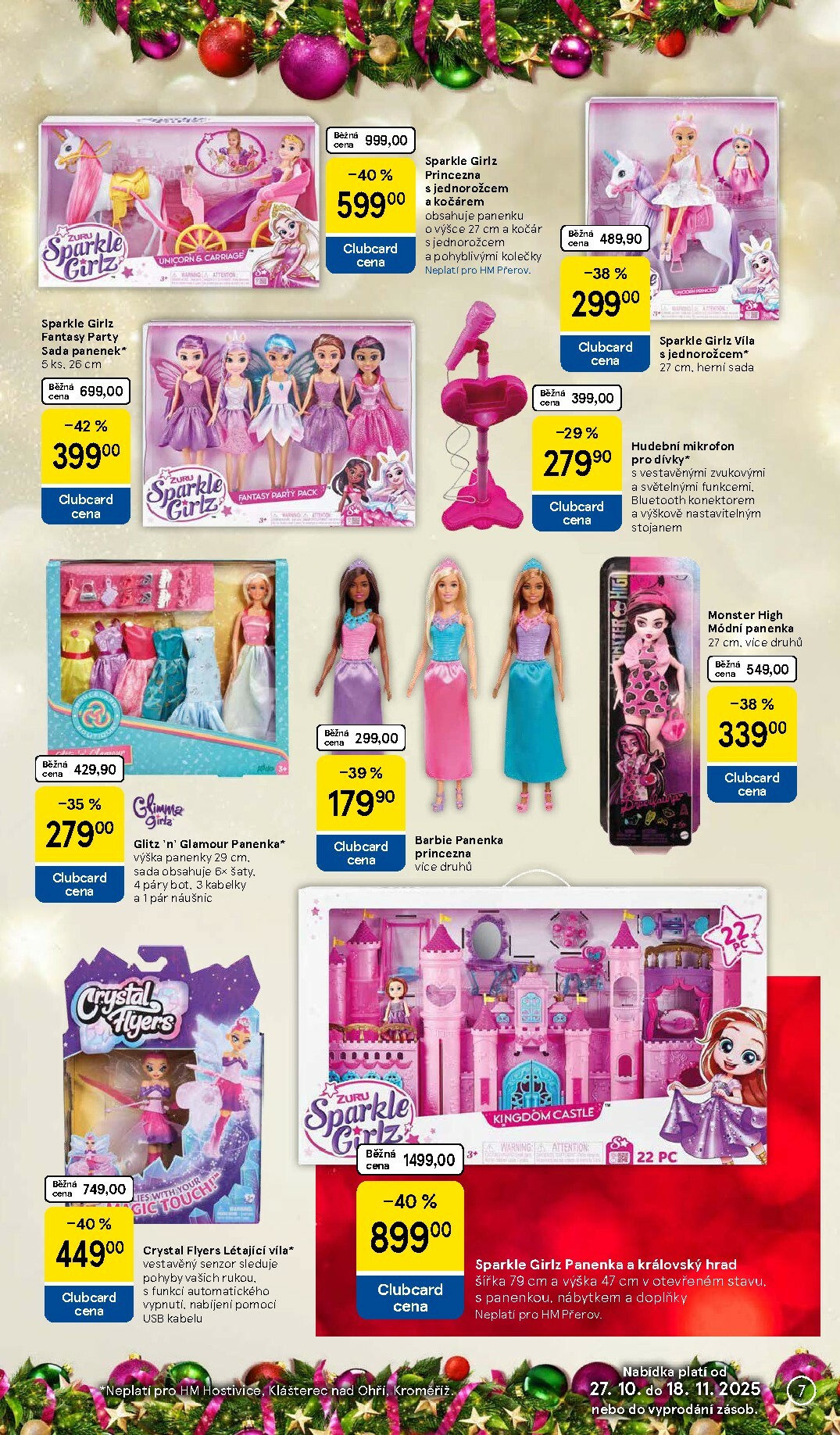 tesco - Aktuální leták Tesco - Vánoční katalog hraček od 27.10. do 18.11. - page: 7