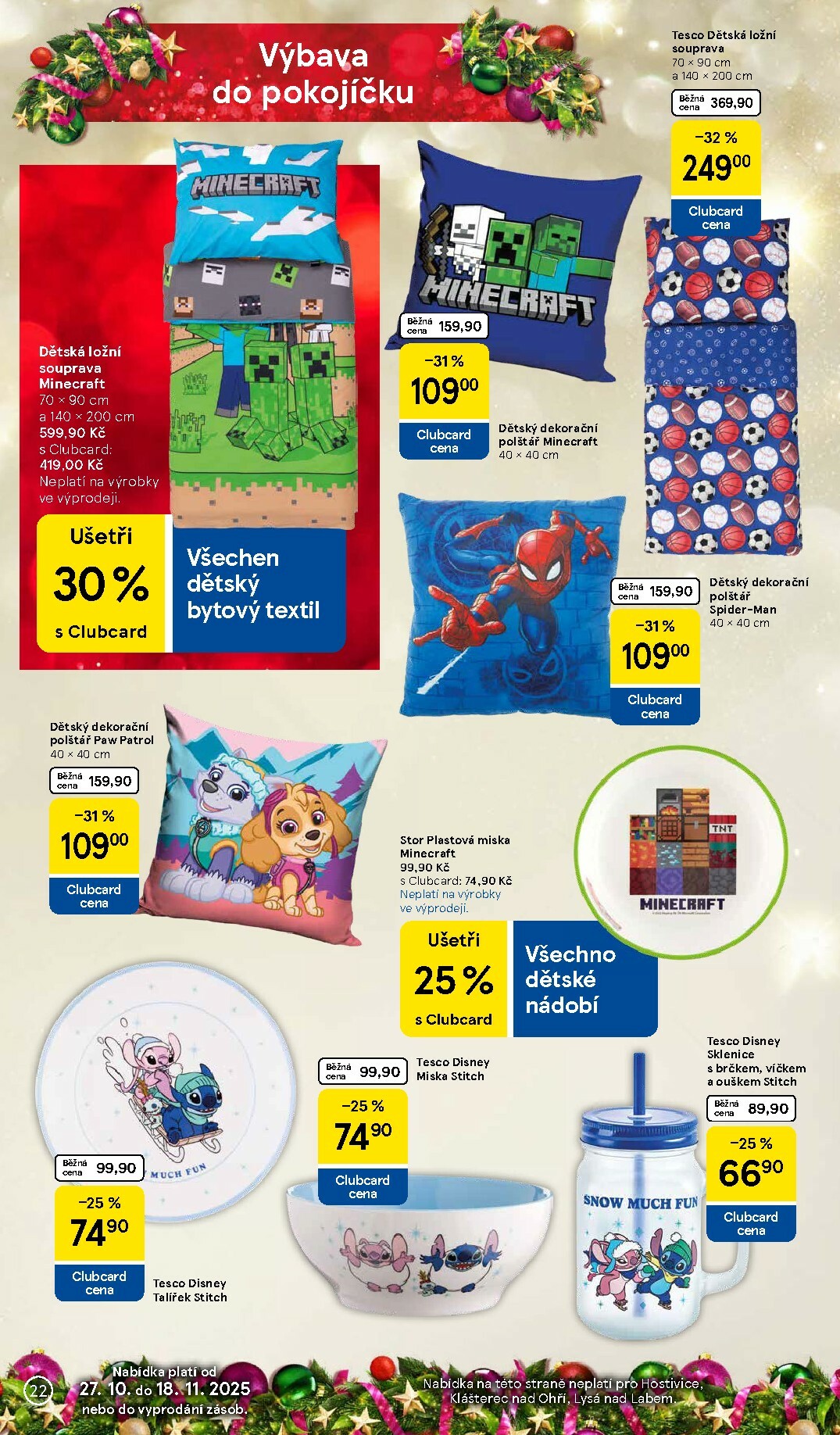 tesco - Aktuální leták Tesco - Vánoční katalog hraček od 27.10. do 18.11. - page: 22