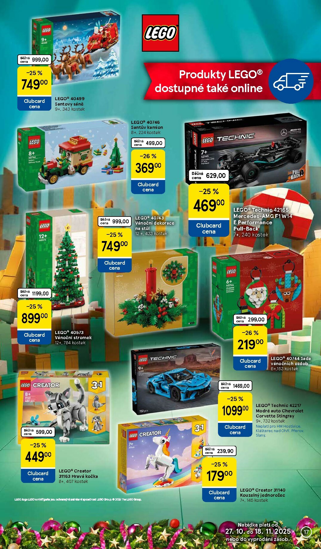 tesco - Aktuální leták Tesco - Vánoční katalog hraček od 27.10. do 18.11. - page: 17