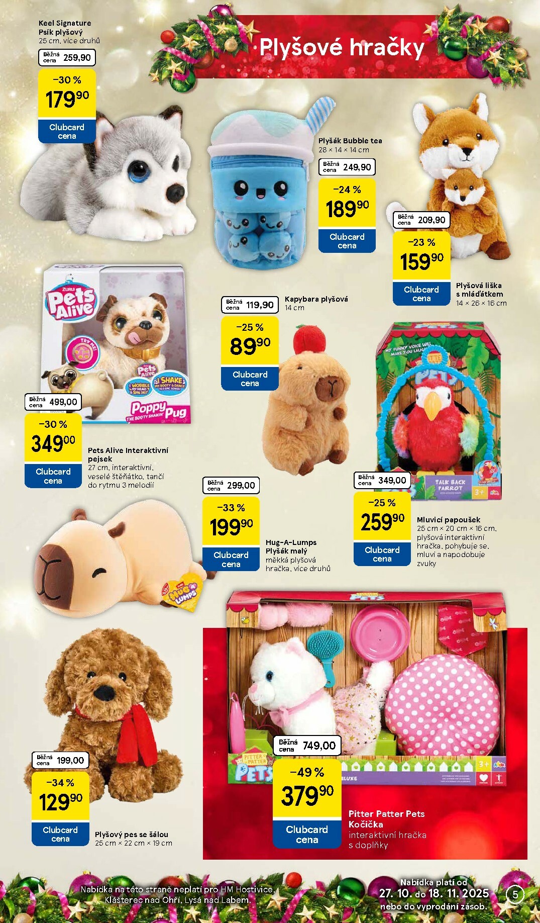 tesco - Aktuální leták Tesco - Vánoční katalog hraček od 27.10. do 18.11. - page: 5