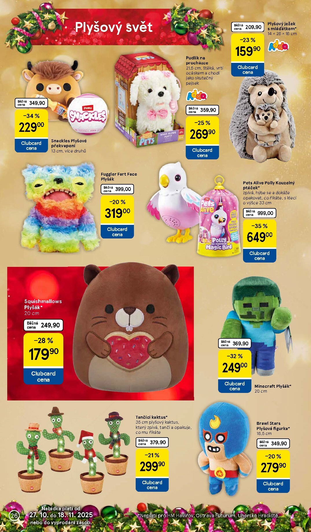 tesco - Aktuální leták Tesco - Vánoční katalog hraček od 27.10. do 18.11. - page: 26