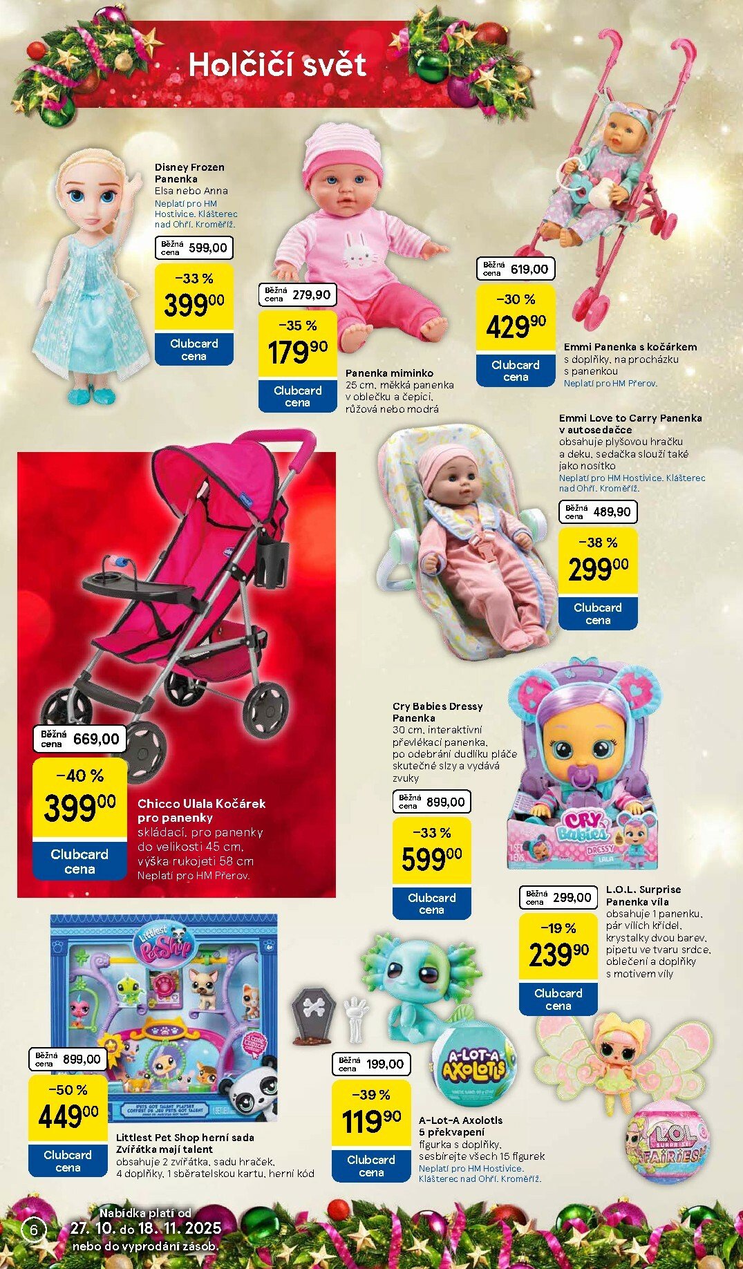 tesco - Aktuální leták Tesco - Vánoční katalog hraček od 27.10. do 18.11. - page: 6