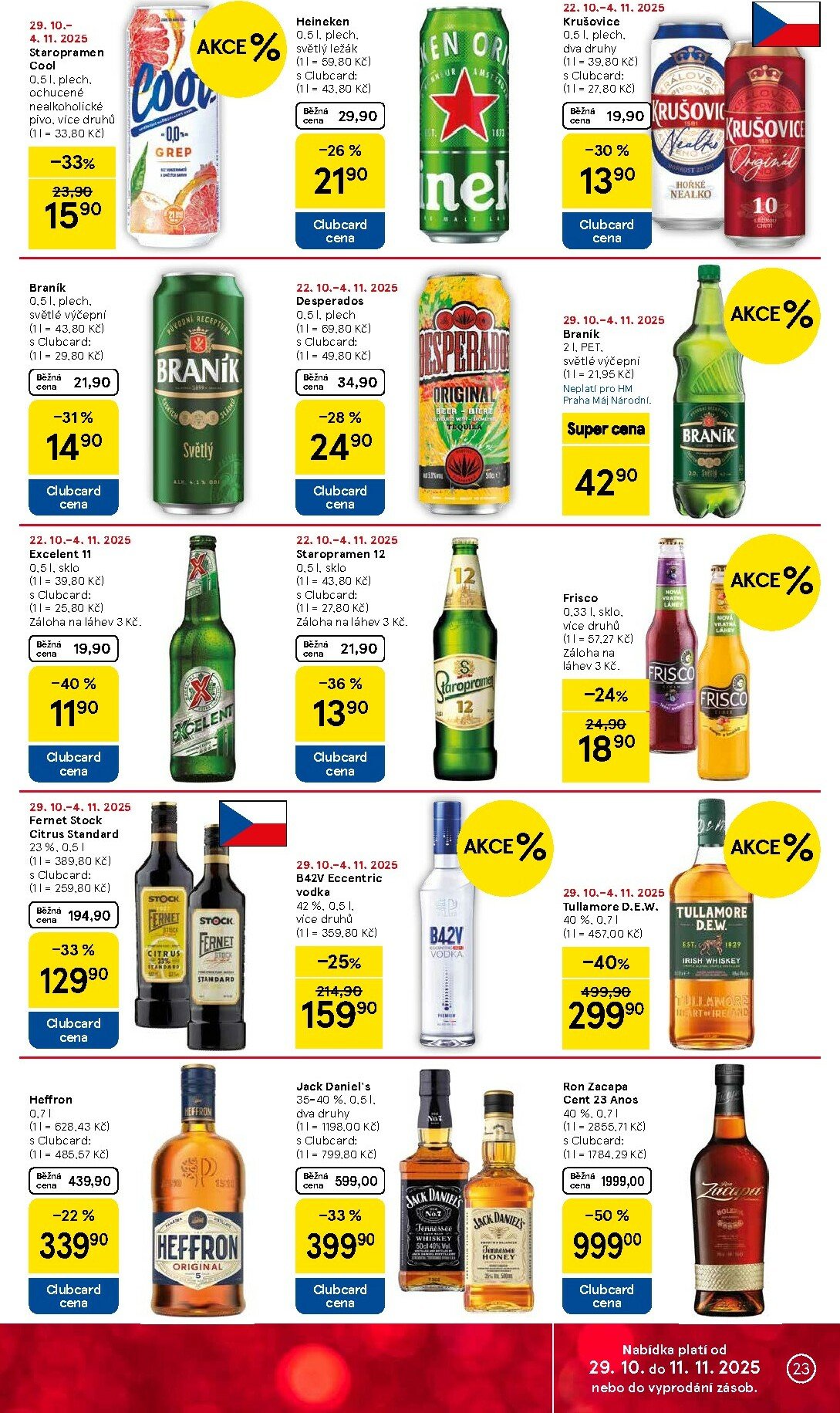 tesco - Aktuální leták Tesco od 29.10. do 04.11. - page: 23