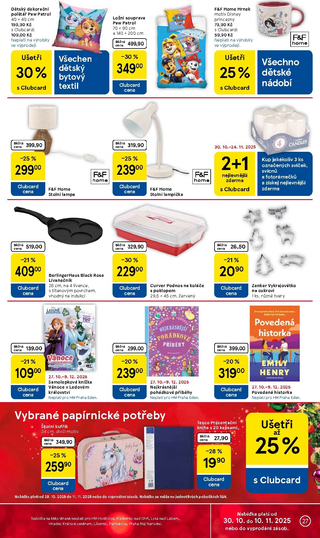 tesco - Aktuální leták Tesco od 29.10. do 04.11. - page: 27