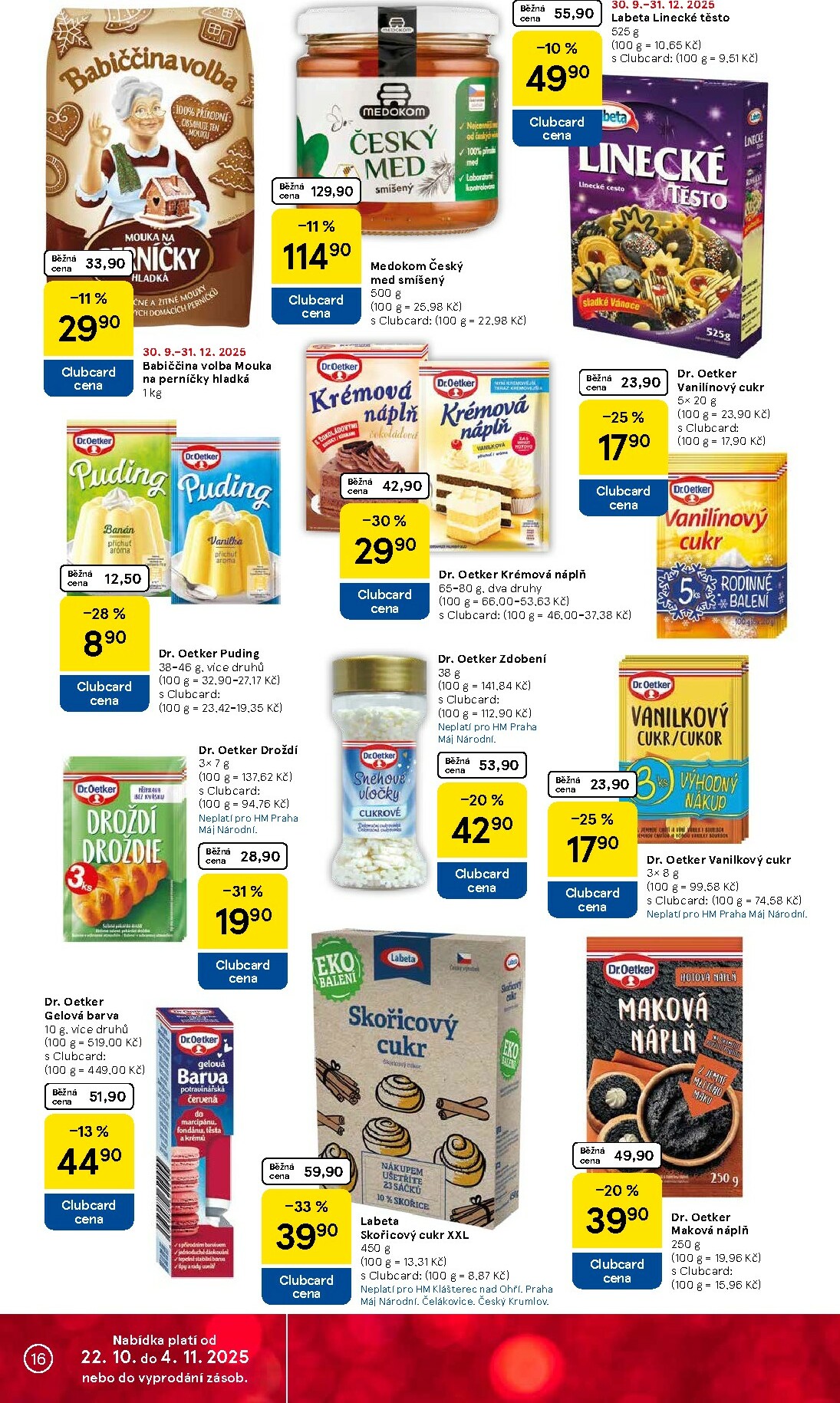 tesco - Aktuální leták Tesco od 29.10. do 04.11. - page: 16