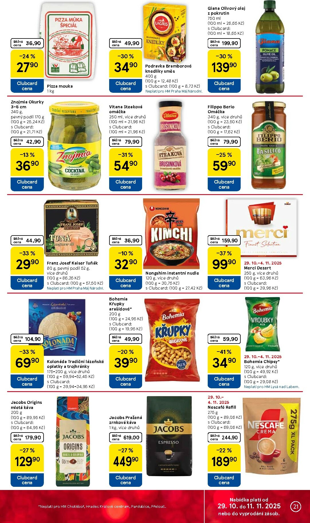 tesco - Aktuální leták Tesco od 29.10. do 04.11. - page: 21