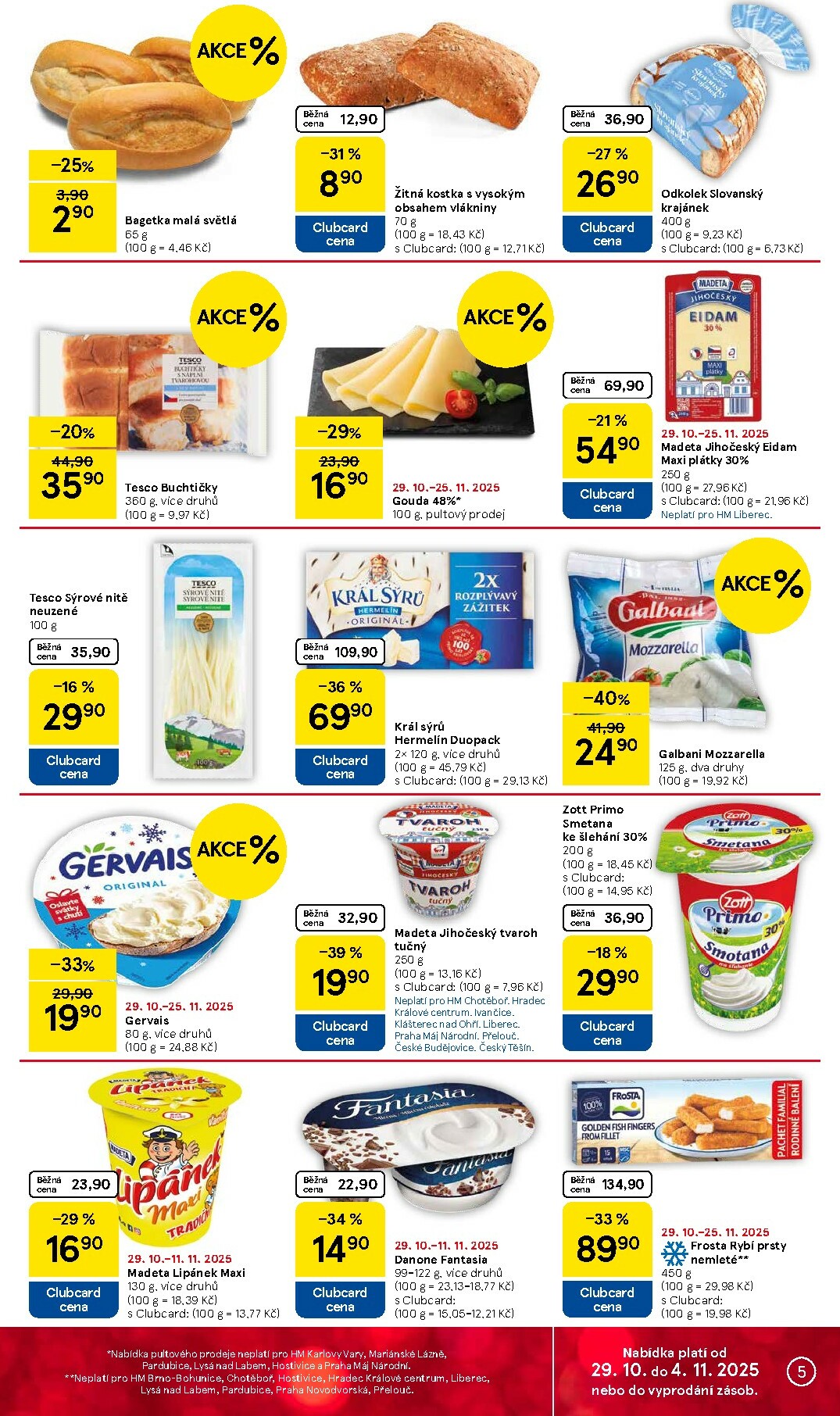 tesco - Aktuální leták Tesco od 29.10. do 04.11. - page: 5