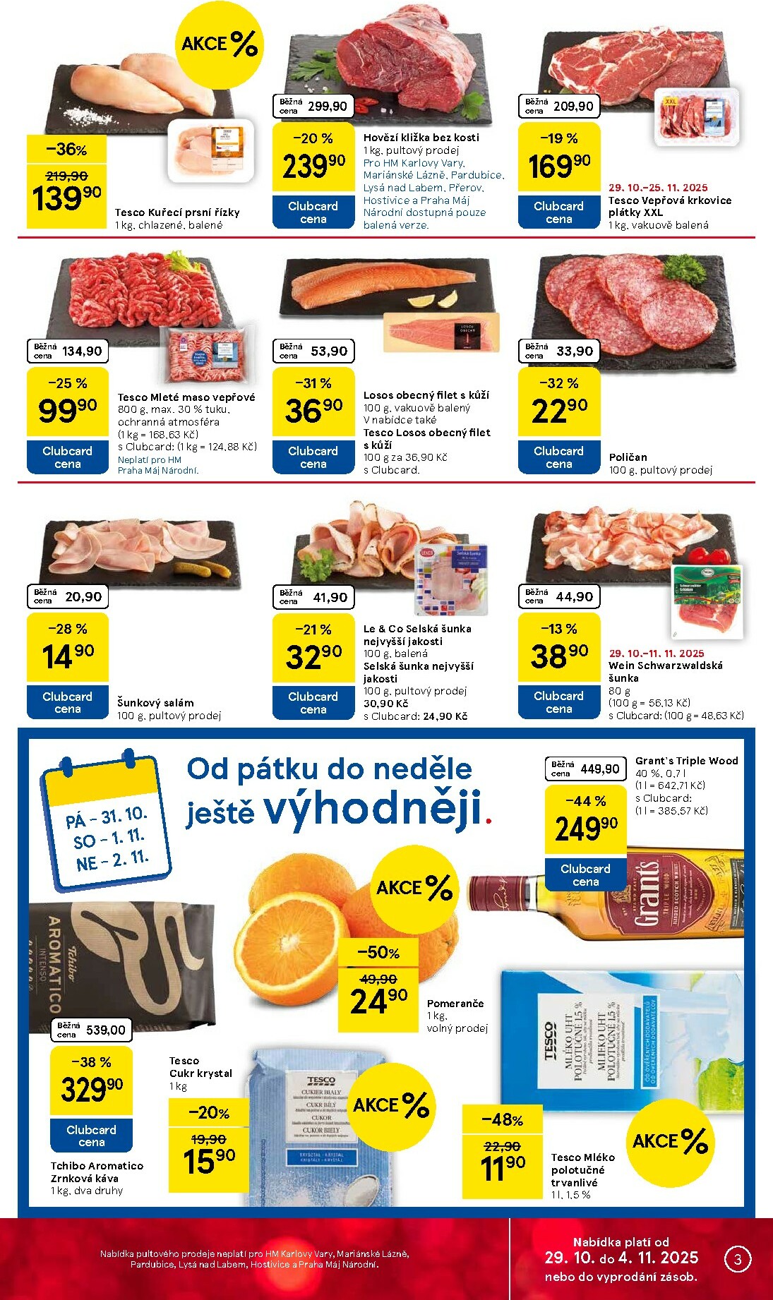 tesco - Aktuální leták Tesco od 29.10. do 04.11. - page: 3