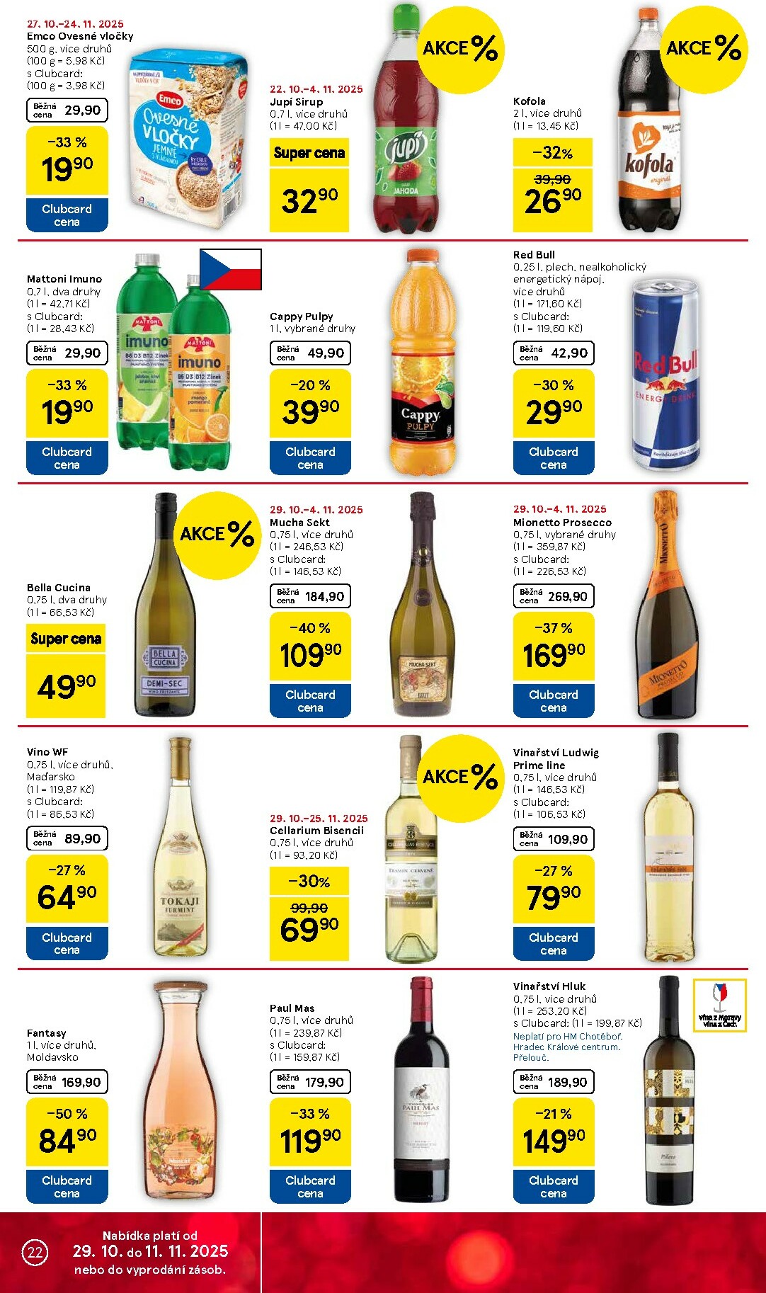 tesco - Aktuální leták Tesco od 29.10. do 04.11. - page: 22