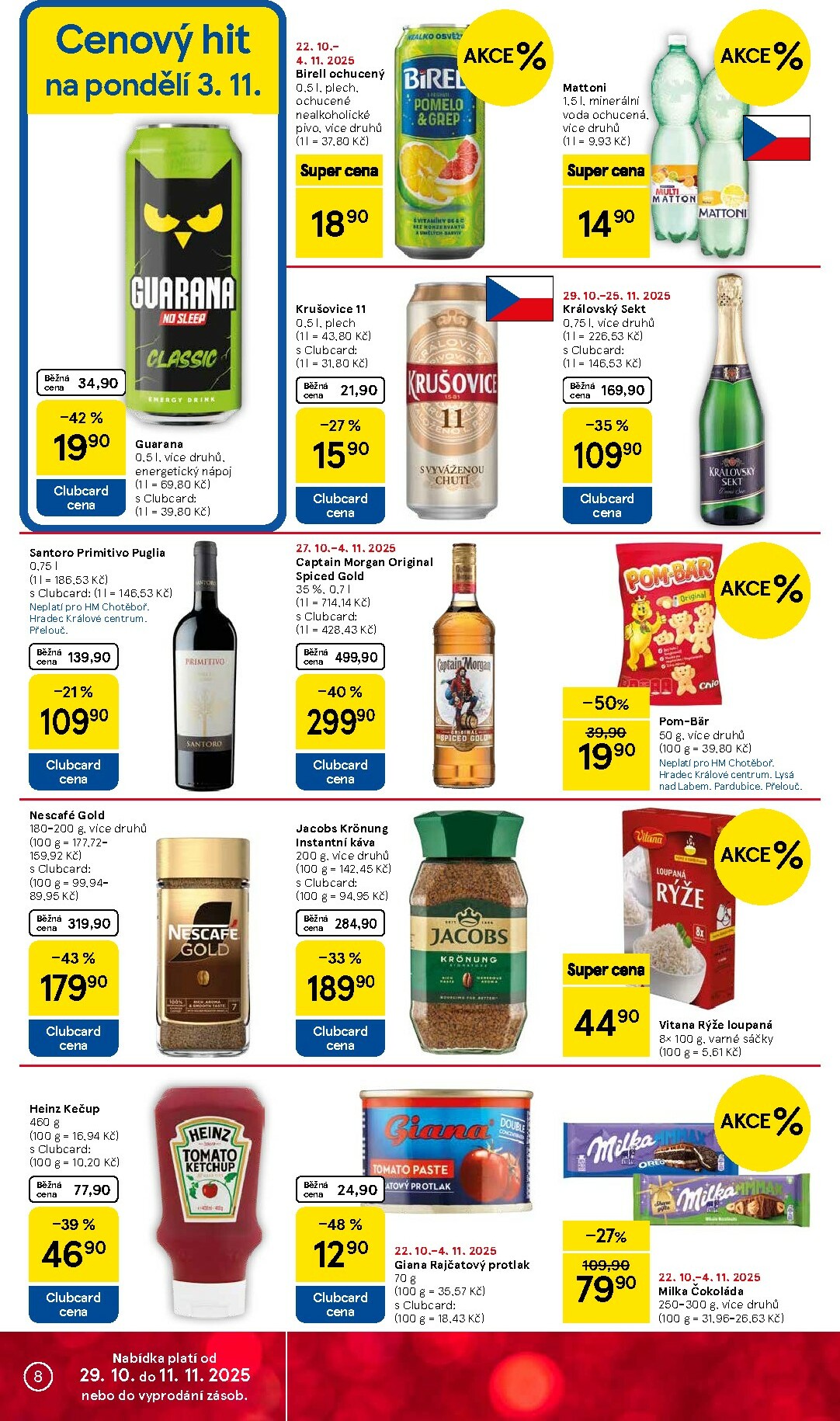 tesco - Aktuální leták Tesco od 29.10. do 04.11. - page: 8