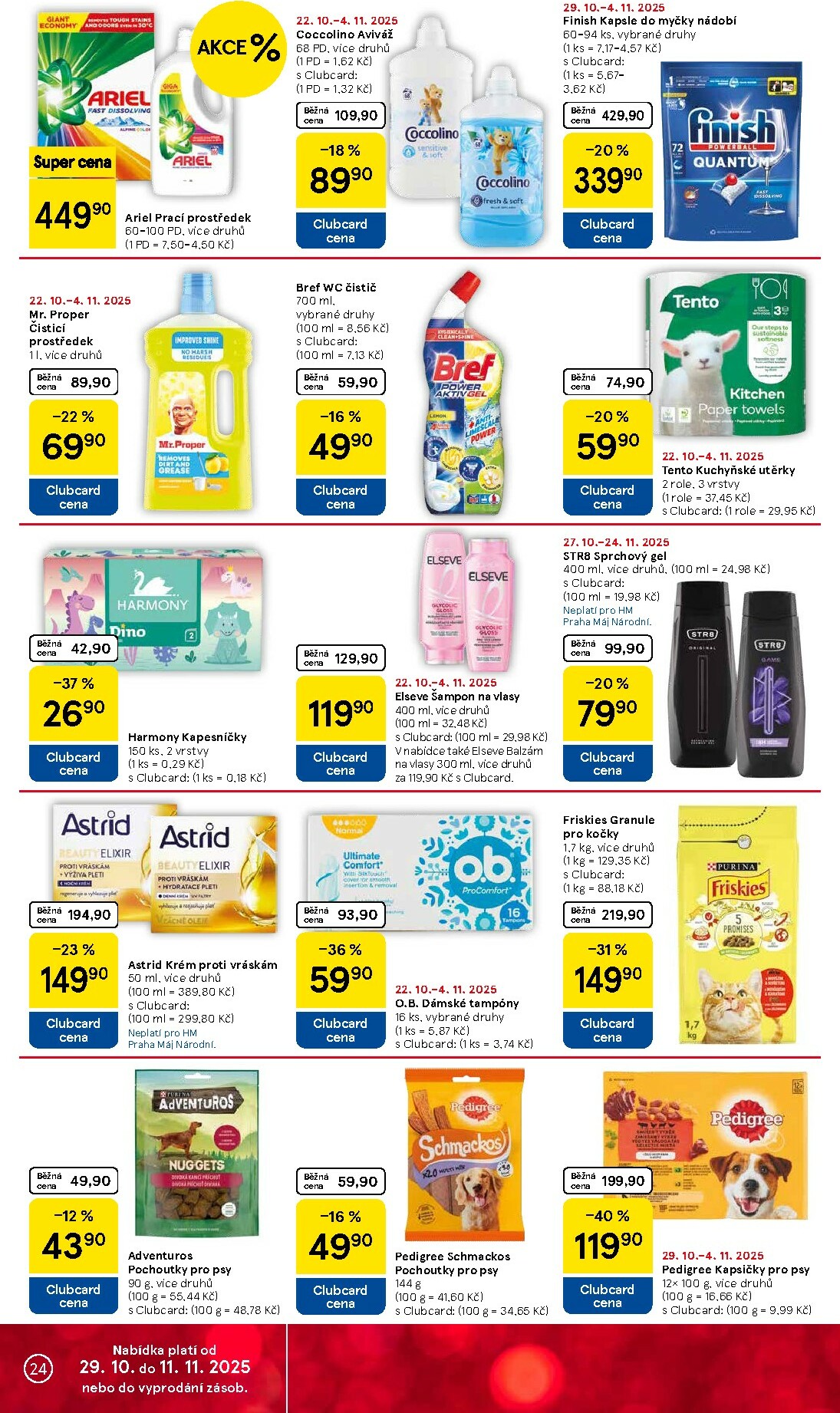 tesco - Aktuální leták Tesco od 29.10. do 04.11. - page: 24