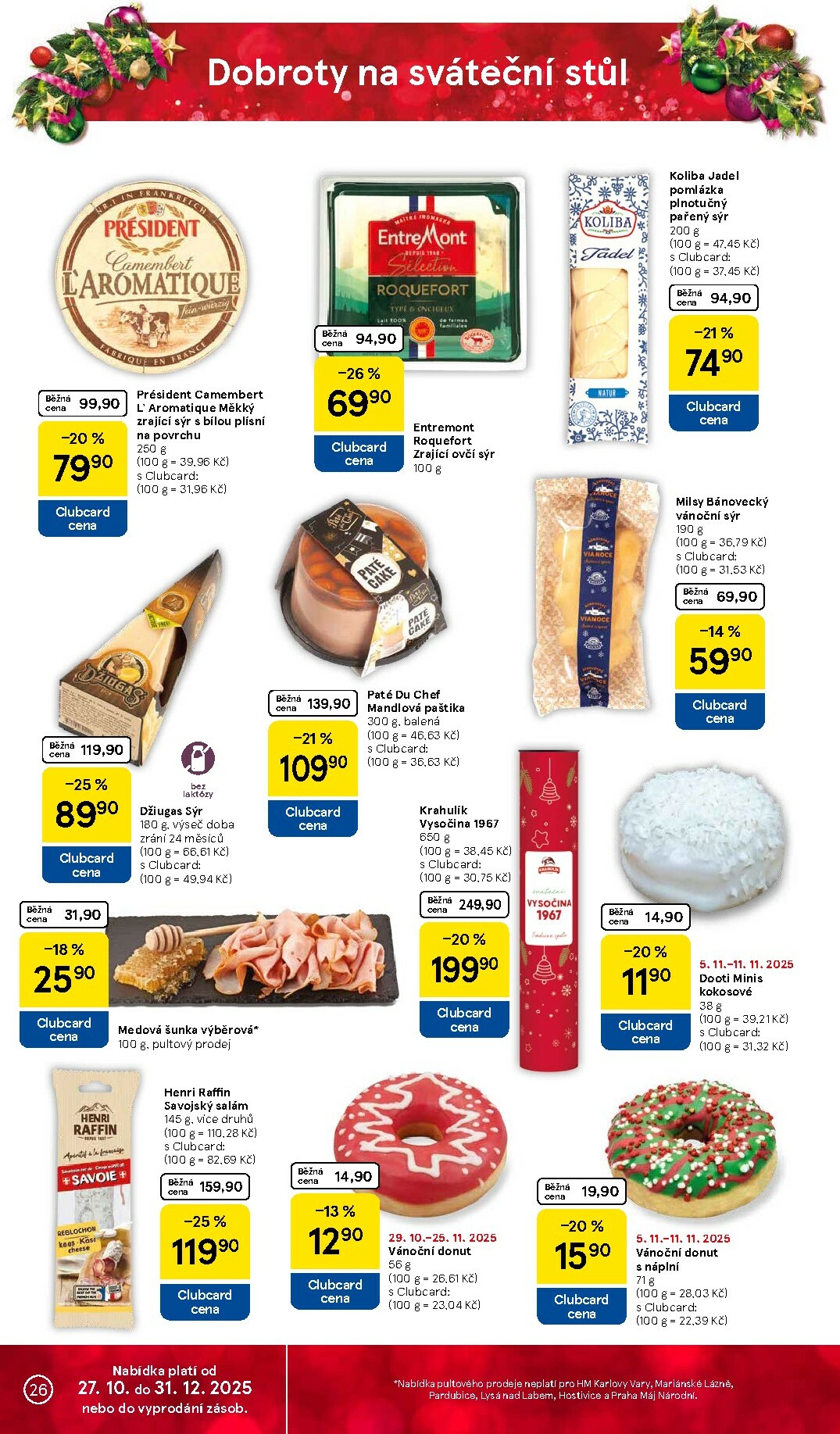 tesco - Aktuální leták Tesco od 05.11. do 11.11. - page: 26