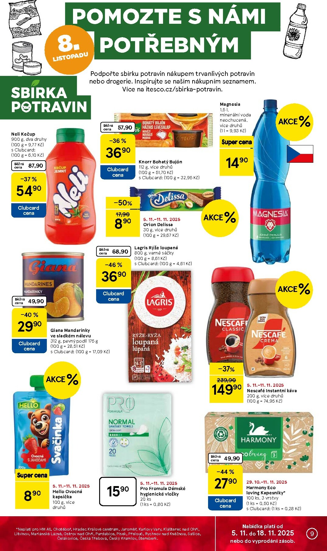 tesco - Aktuální leták Tesco od 05.11. do 11.11. - page: 9