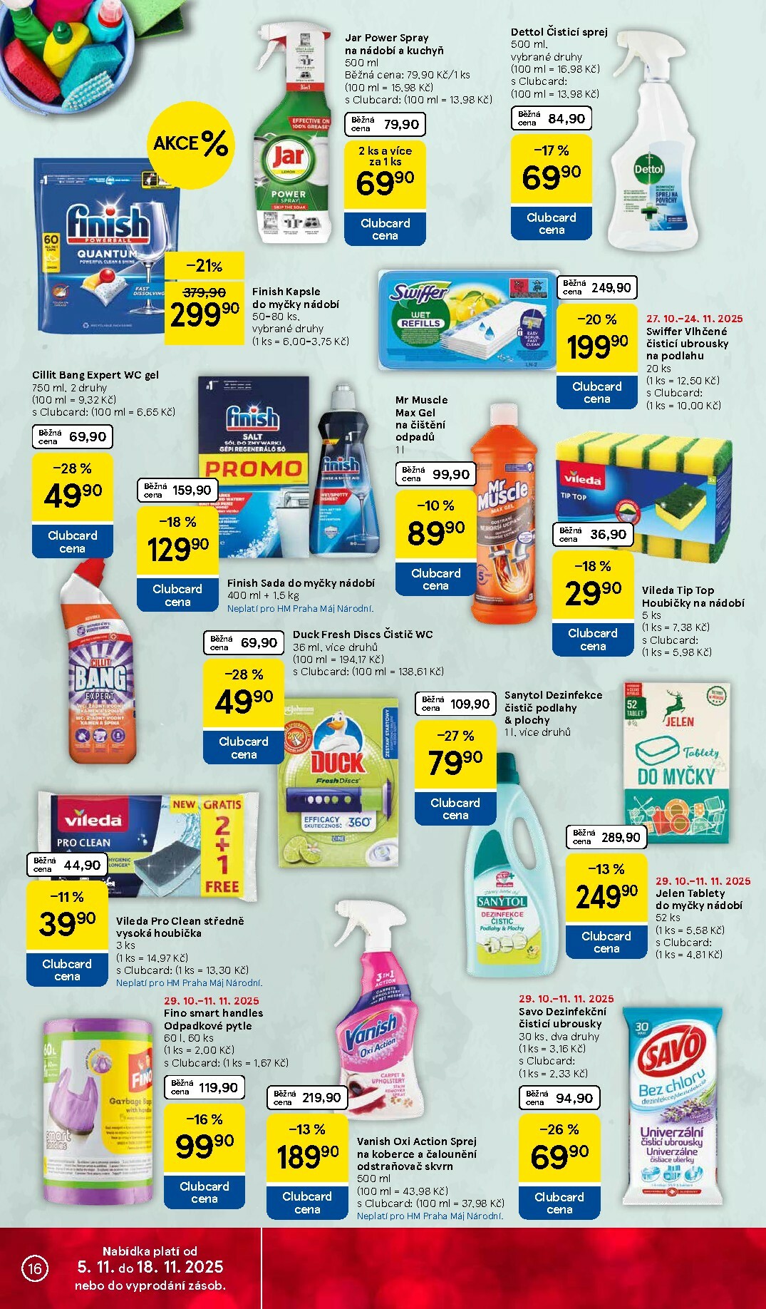 tesco - Aktuální leták Tesco od 05.11. do 11.11. - page: 16