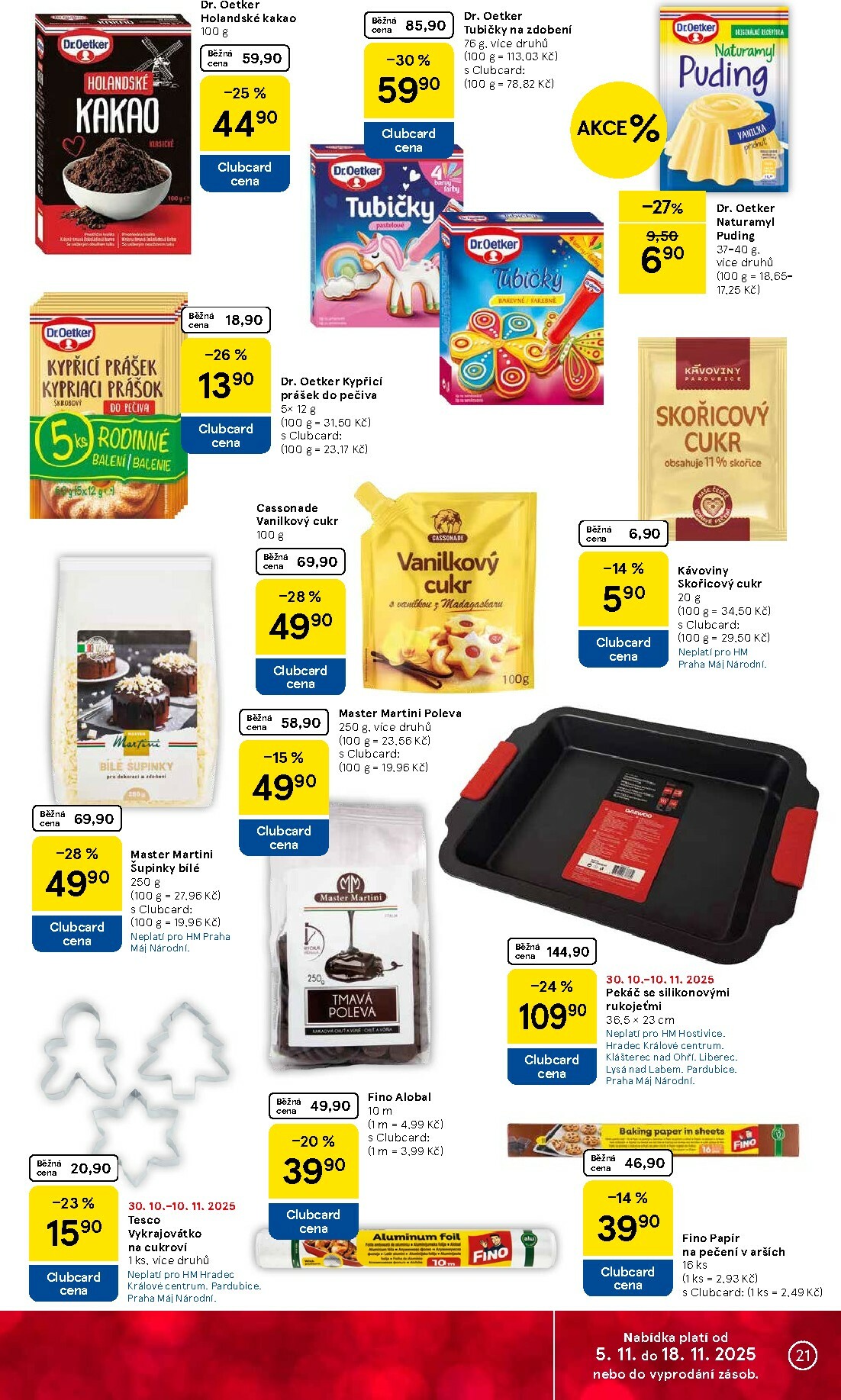 tesco - Aktuální leták Tesco od 05.11. do 11.11. - page: 21