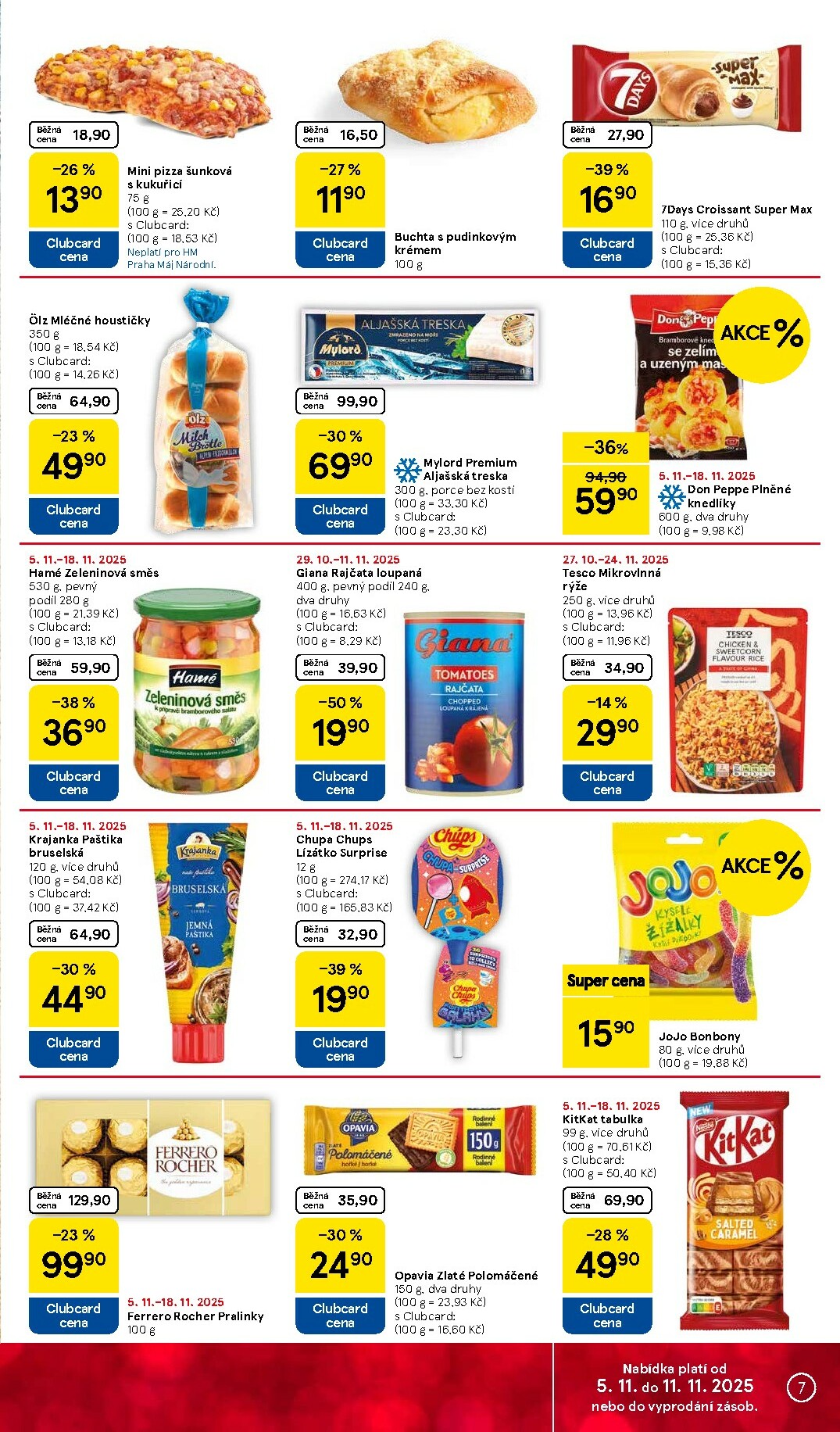 tesco - Aktuální leták Tesco od 05.11. do 11.11. - page: 7