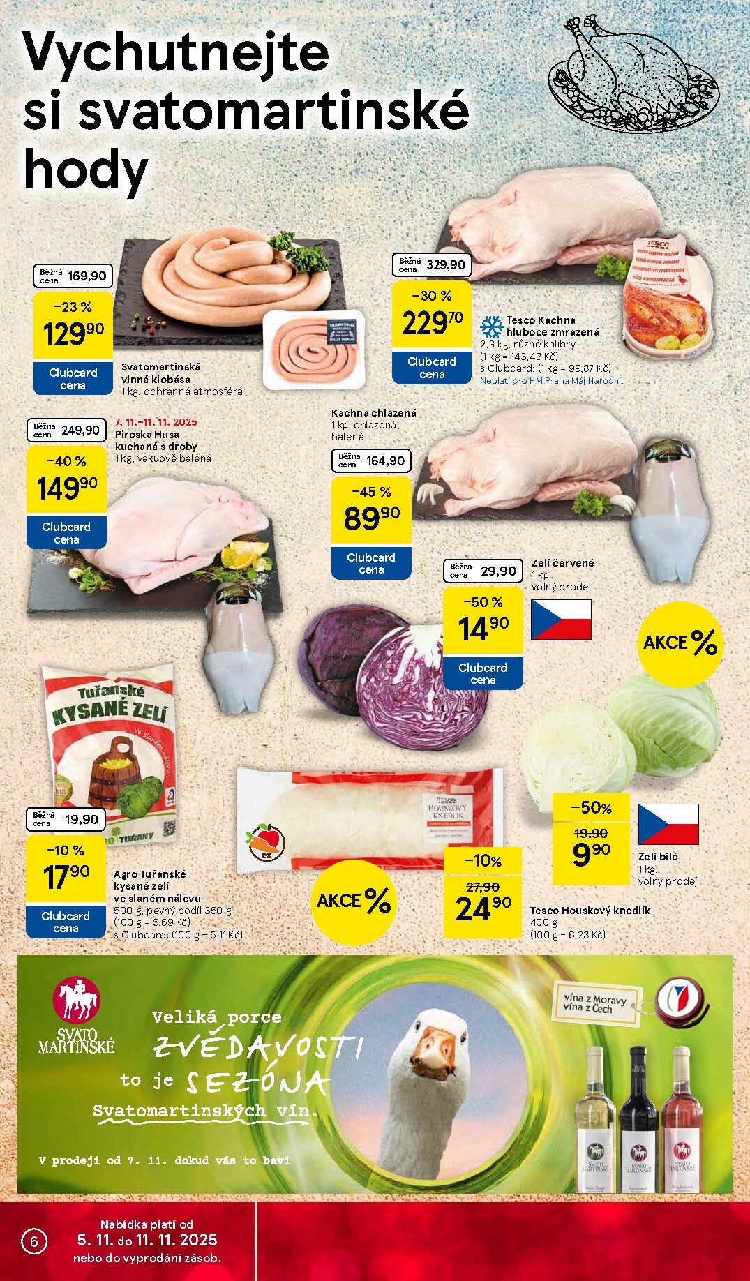 tesco - Aktuální leták Tesco od 05.11. do 11.11. - page: 6