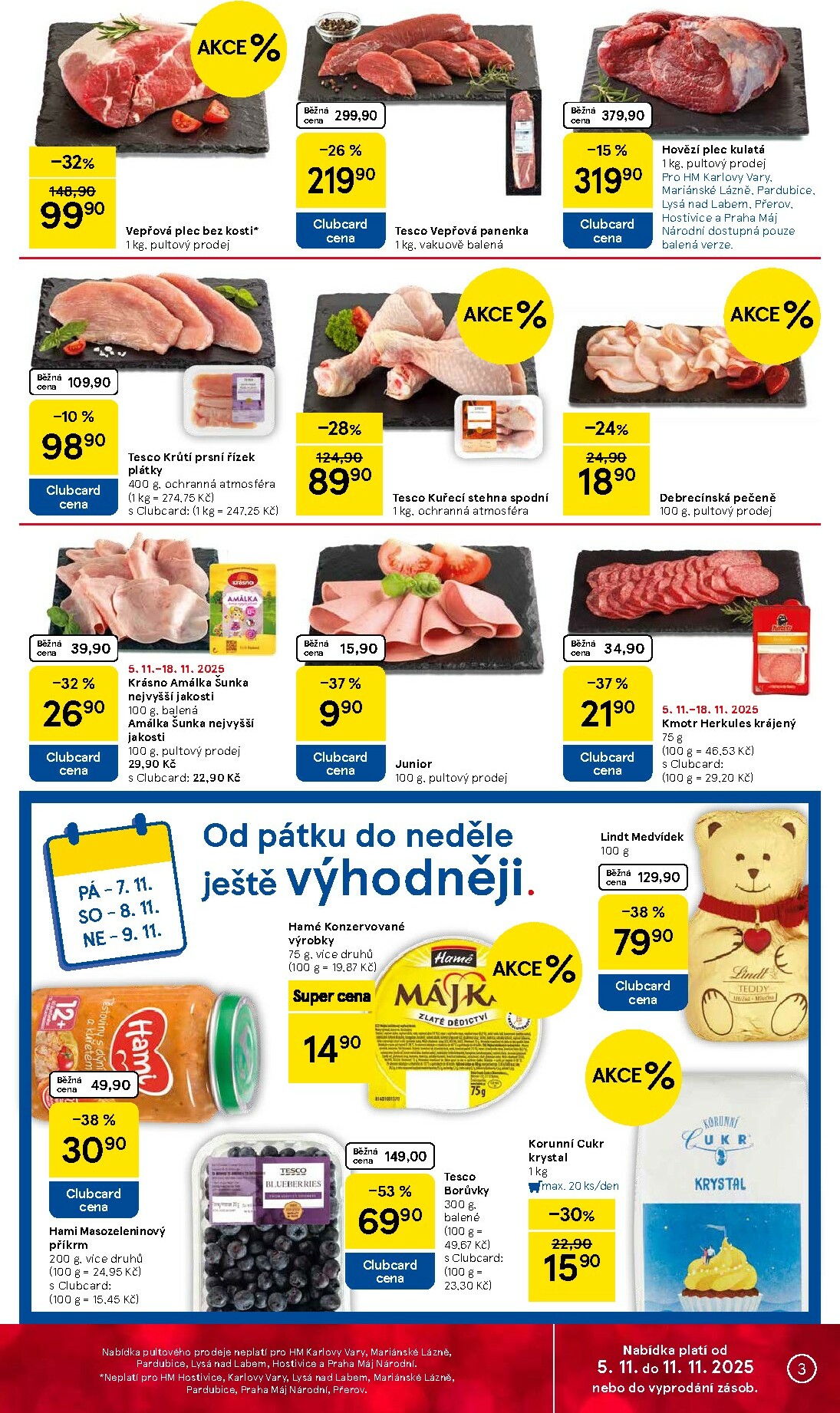 tesco - Aktuální leták Tesco od 05.11. do 11.11. - page: 3