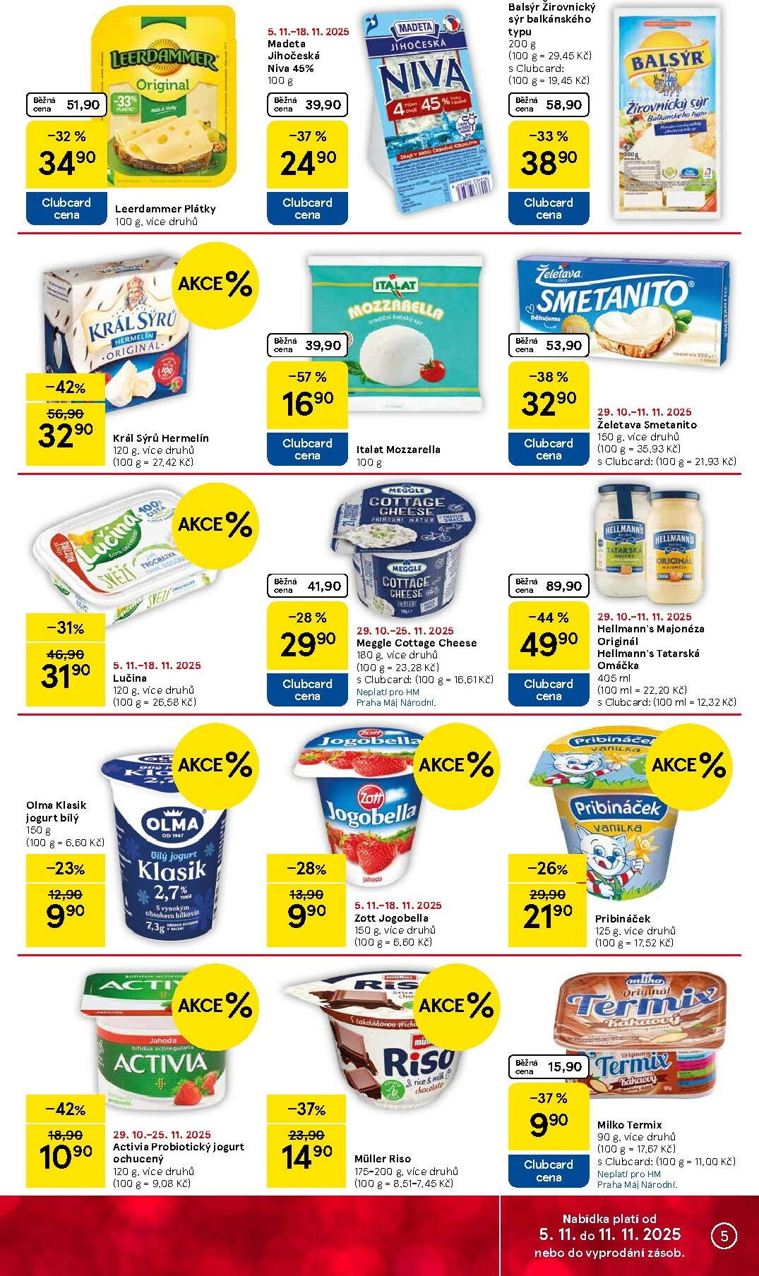 tesco - Aktuální leták Tesco od 05.11. do 11.11. - page: 5