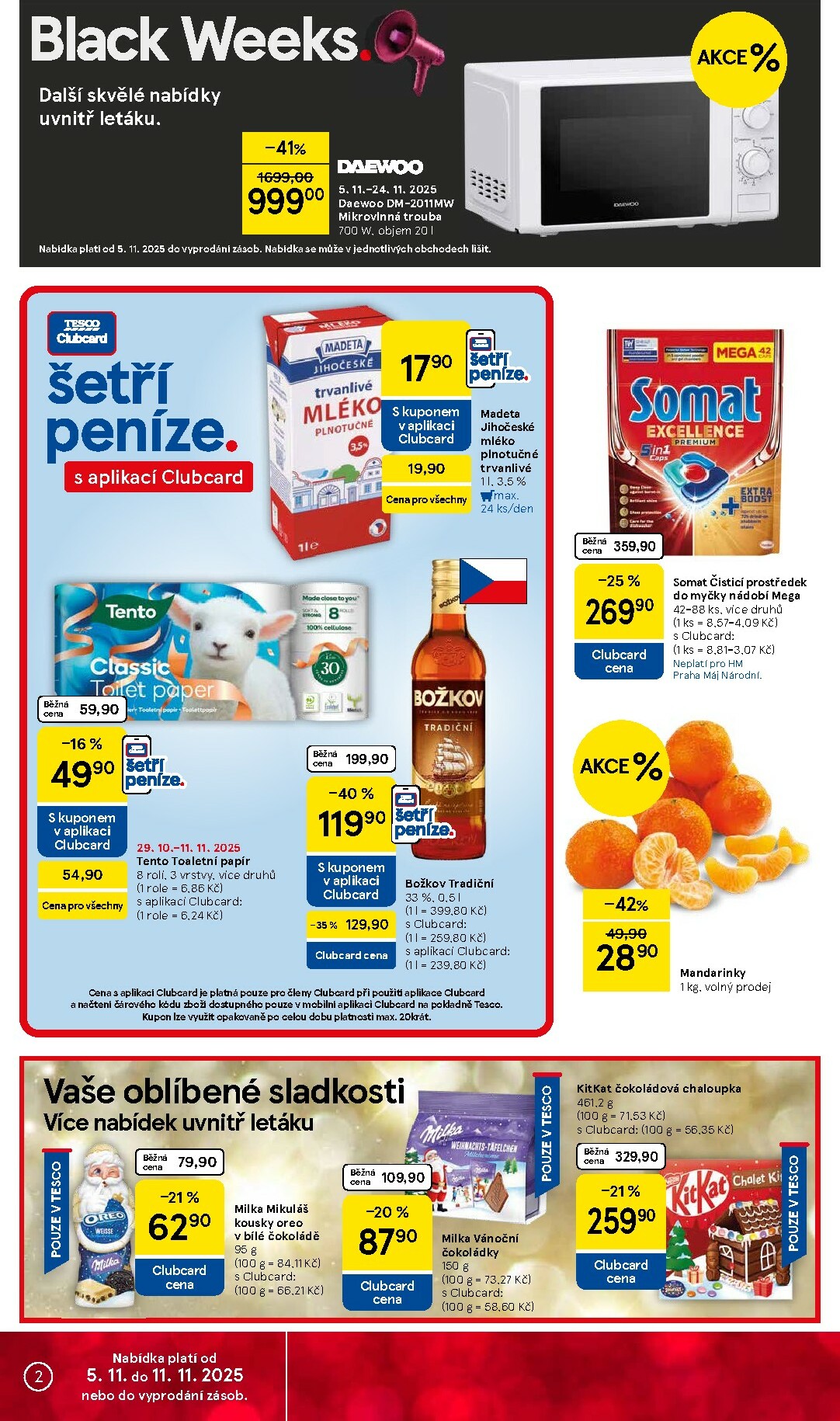 tesco - Aktuální leták Tesco od 05.11. do 11.11. - page: 2