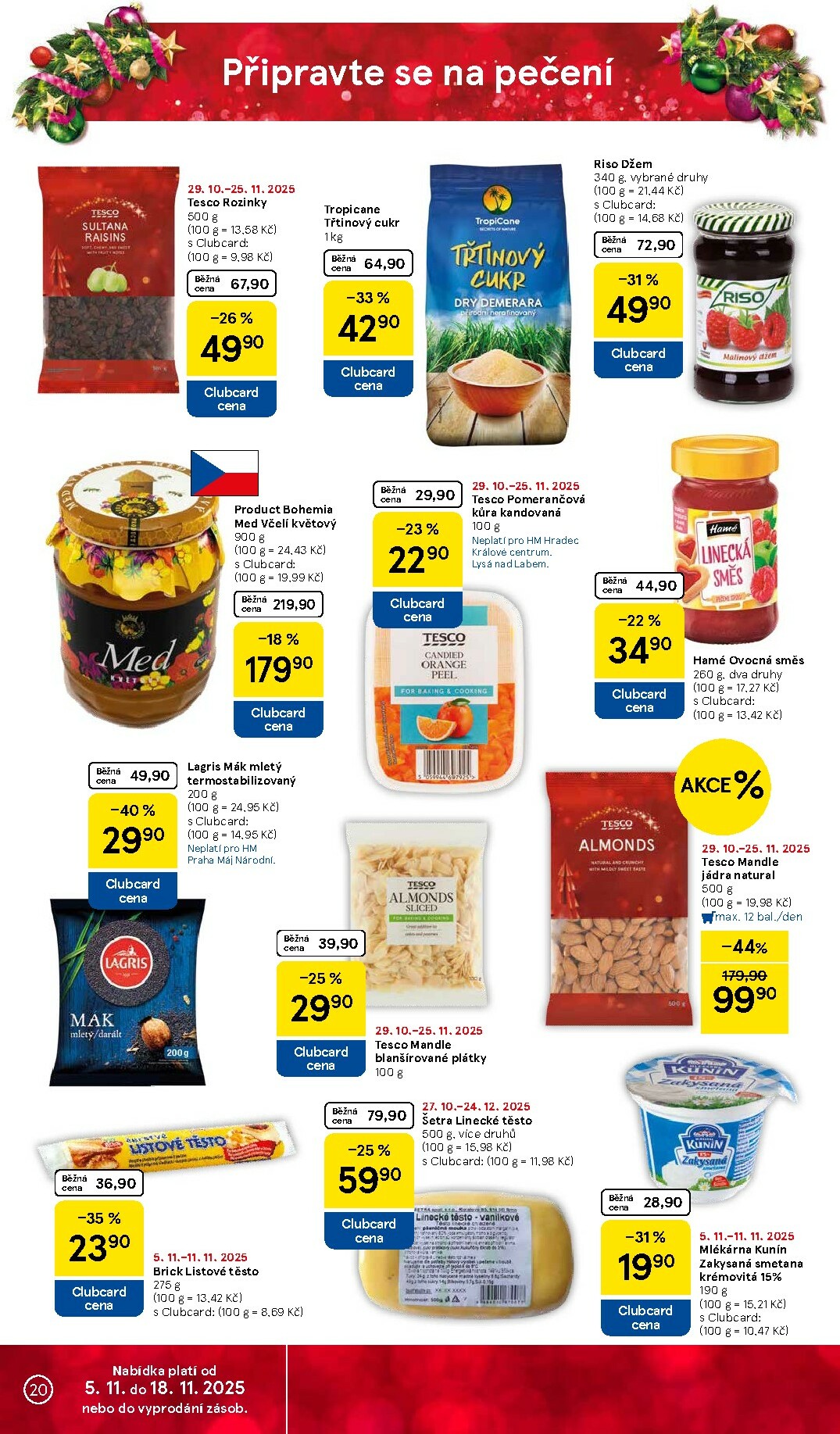 tesco - Aktuální leták Tesco od 05.11. do 11.11. - page: 20