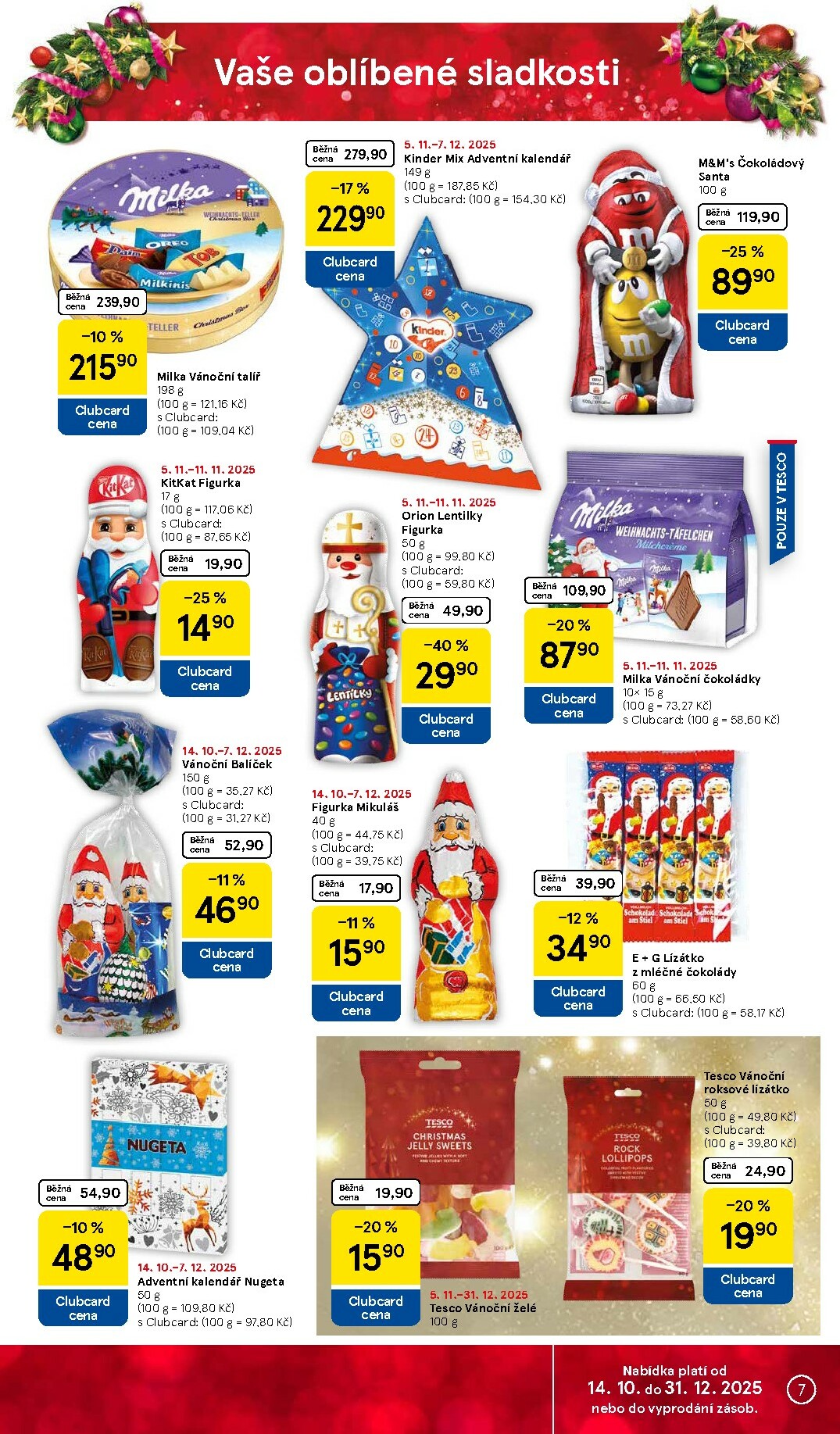 tesco - Aktuální leták Tesco supermarket od 05.11. do 11.11. - page: 7