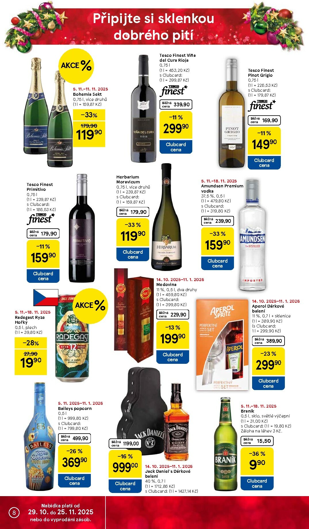 tesco - Aktuální leták Tesco supermarket od 05.11. do 11.11. - page: 8