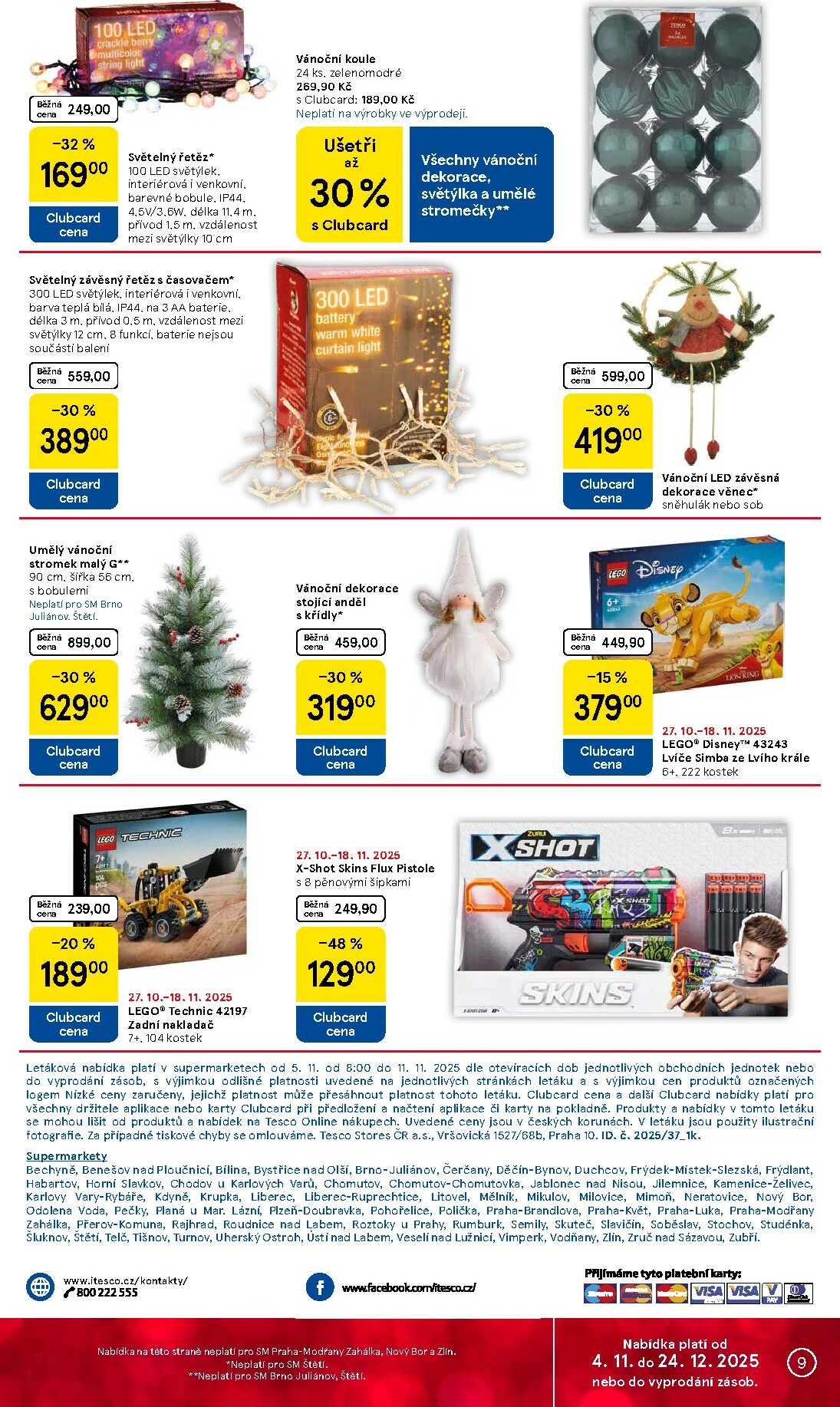 tesco - Aktuální leták Tesco supermarket od 05.11. do 11.11. - page: 9