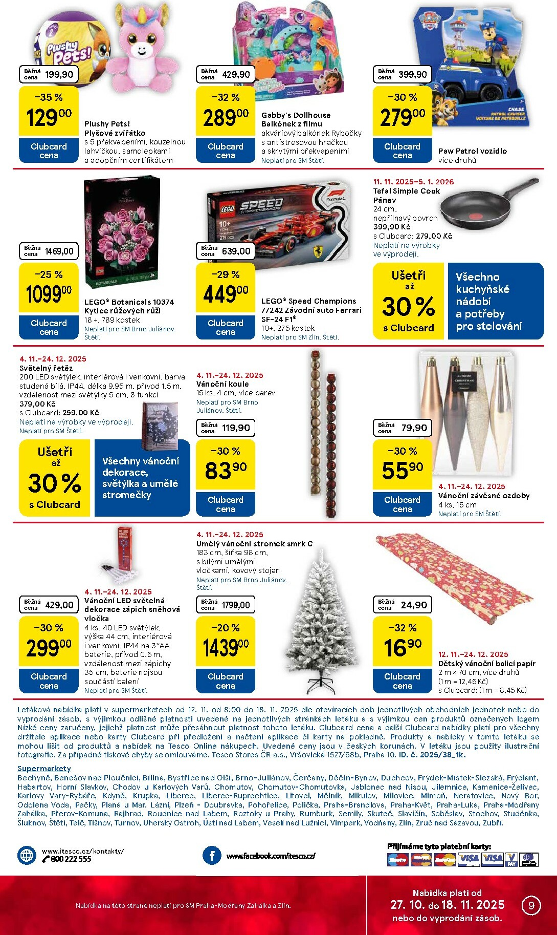 tesco - Aktuální leták Tesco supermarket od 12.11. do 18.11. - page: 9