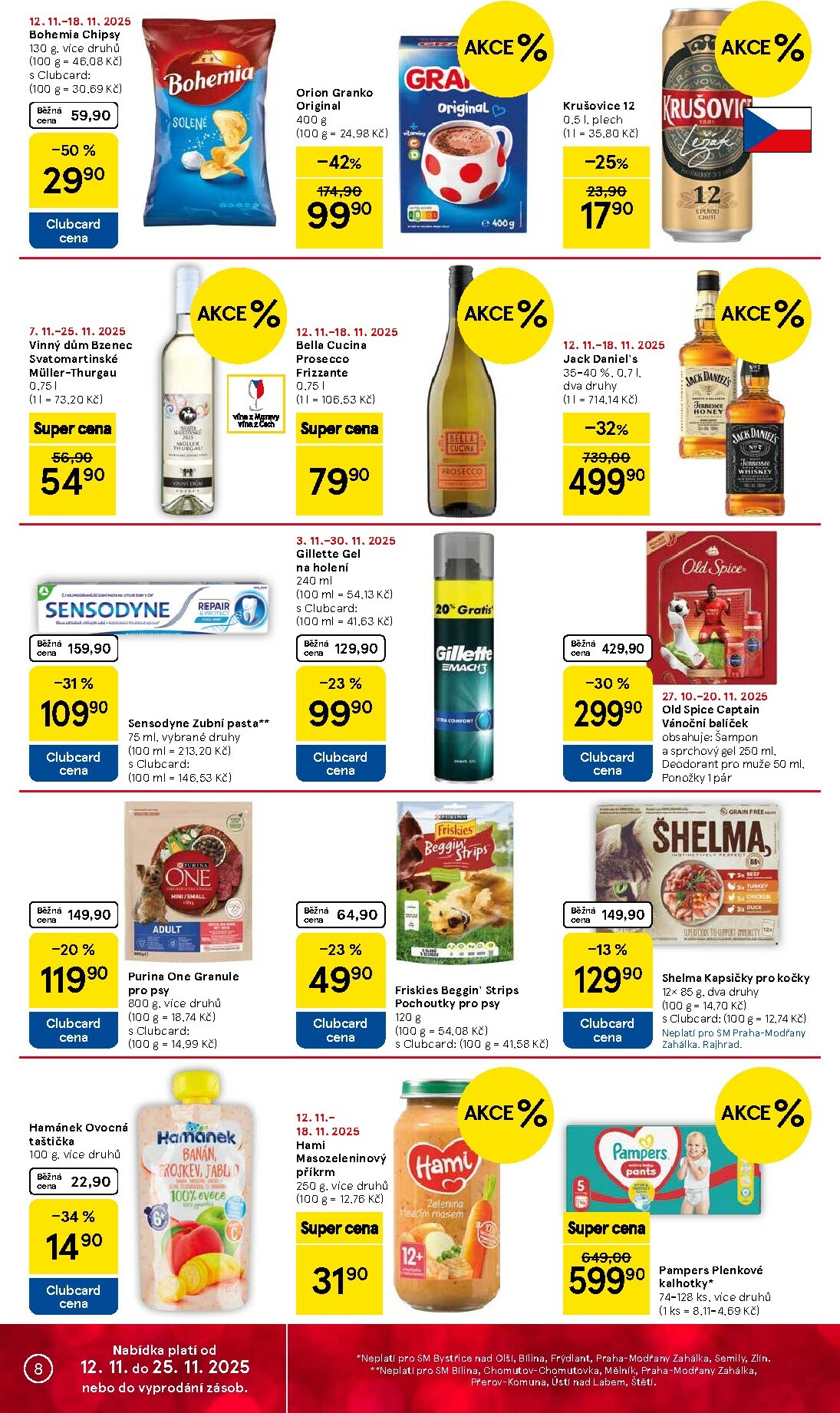 tesco - Aktuální leták Tesco supermarket od 12.11. do 18.11. - page: 8