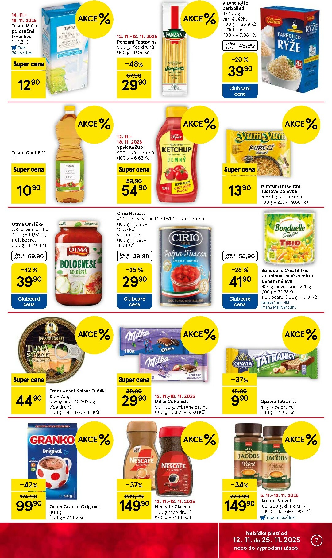 tesco - Aktuální leták Tesco od 12.11. do 18.11. - page: 7