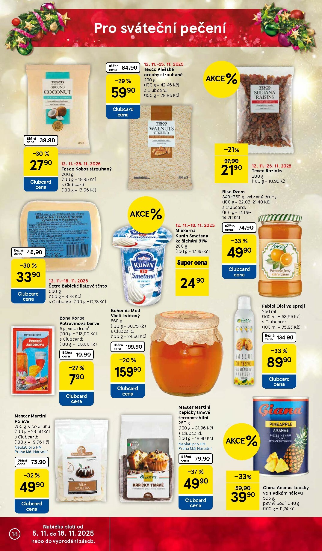 tesco - Aktuální leták Tesco od 12.11. do 18.11. - page: 18