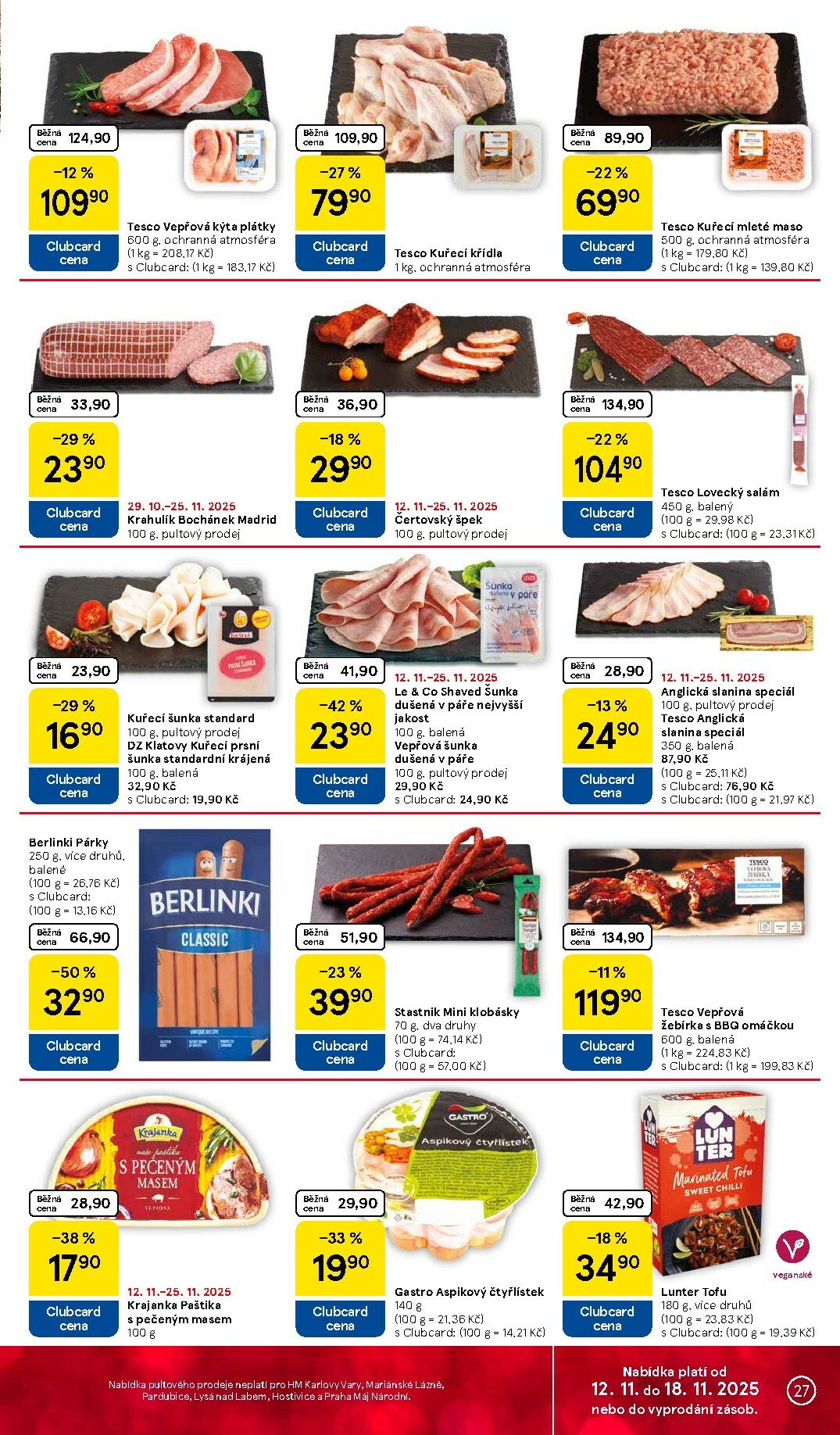 tesco - Aktuální leták Tesco od 12.11. do 18.11. - page: 27