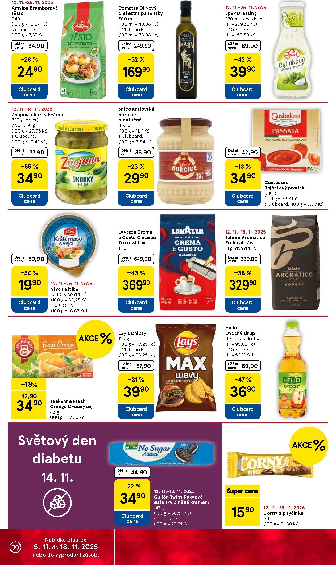 tesco - Aktuální leták Tesco od 12.11. do 18.11. - page: 30
