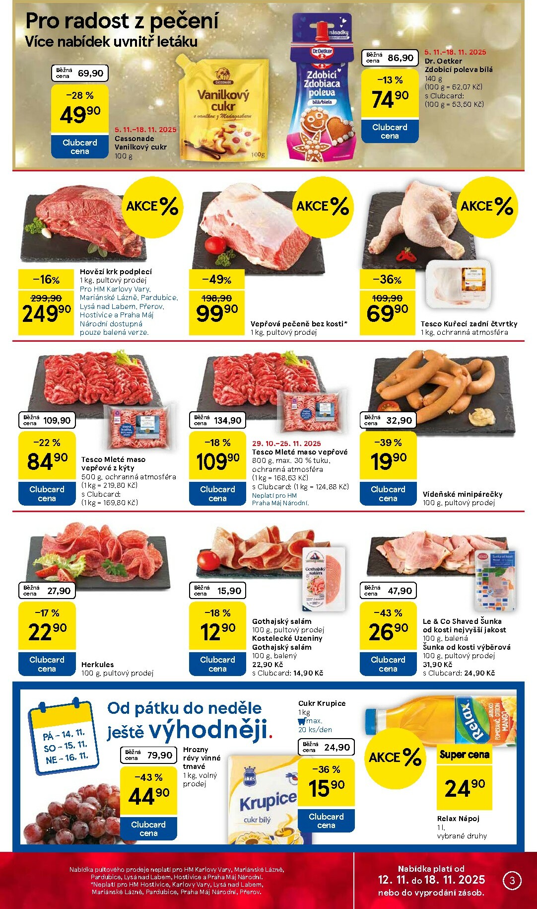 tesco - Aktuální leták Tesco od 12.11. do 18.11. - page: 3