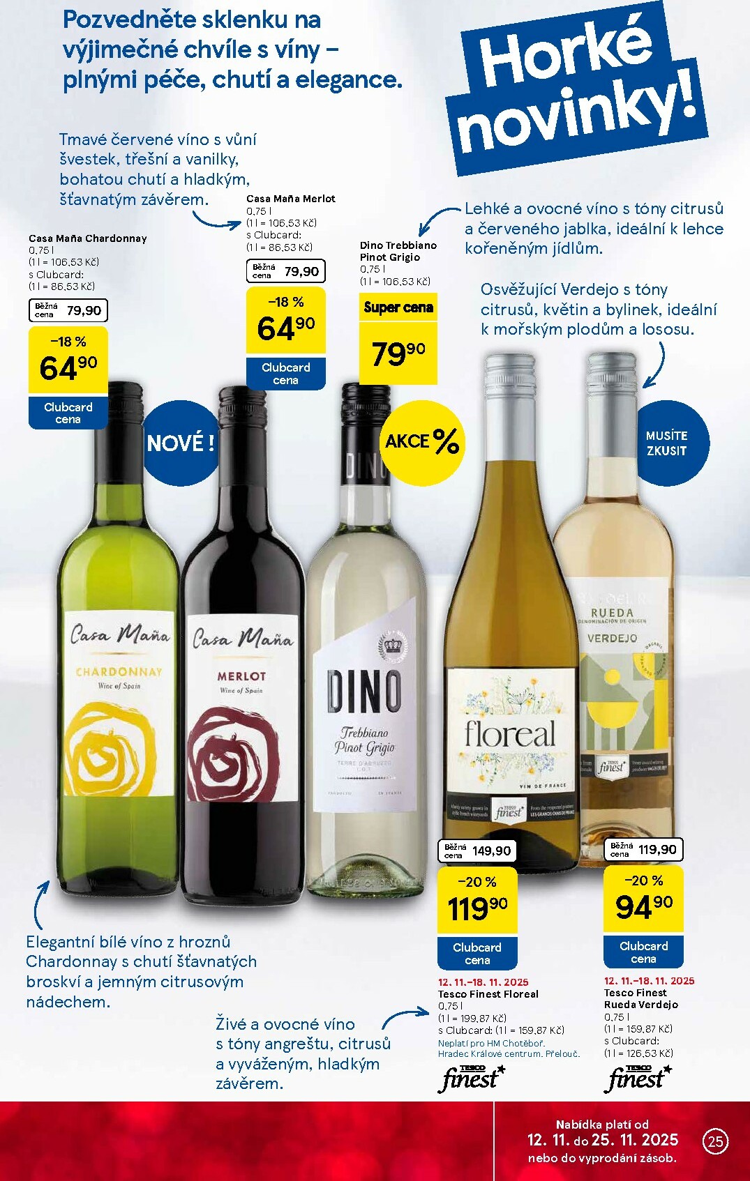 tesco - Aktuální leták Tesco od 12.11. do 18.11. - page: 25