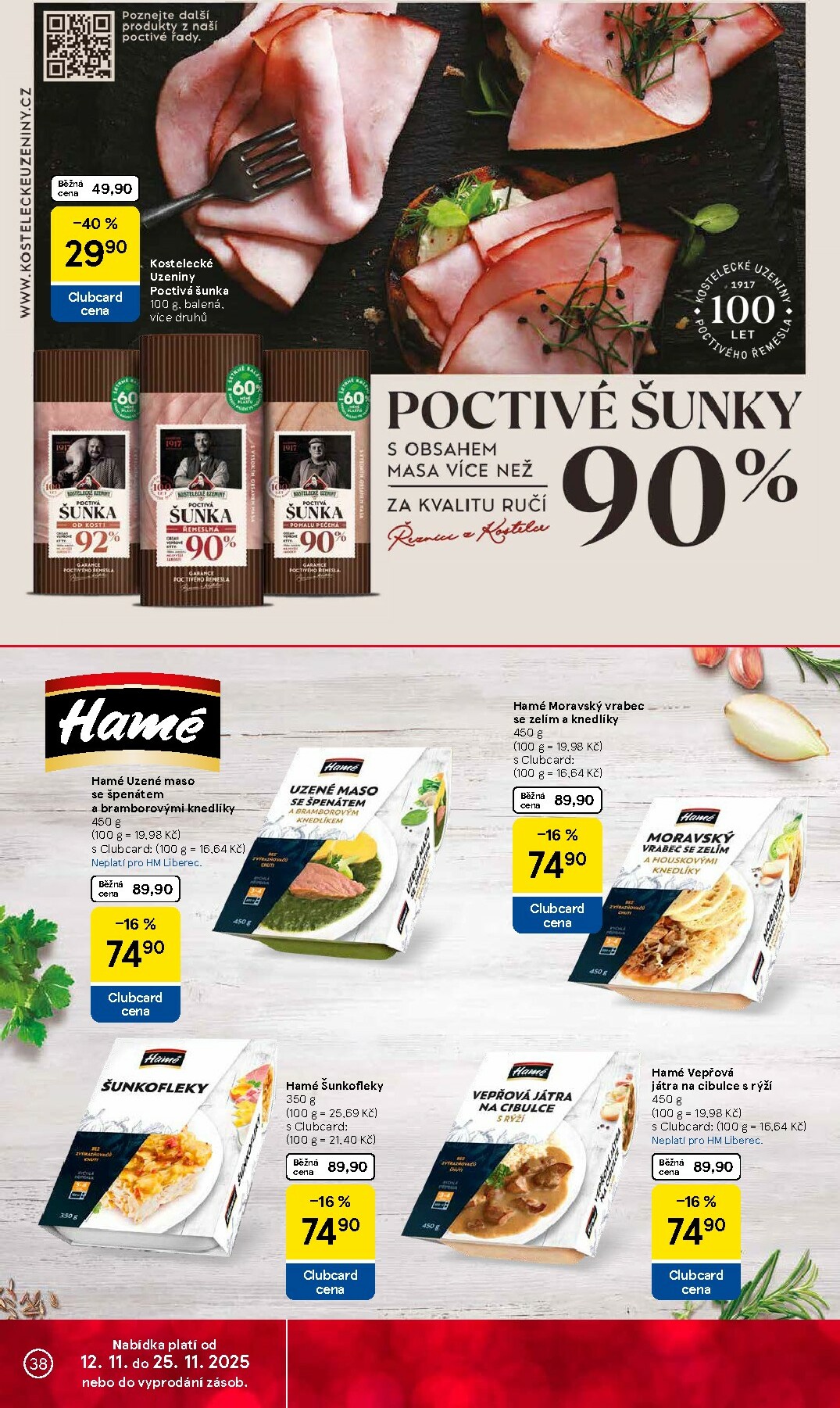 tesco - Aktuální leták Tesco od 12.11. do 18.11. - page: 38