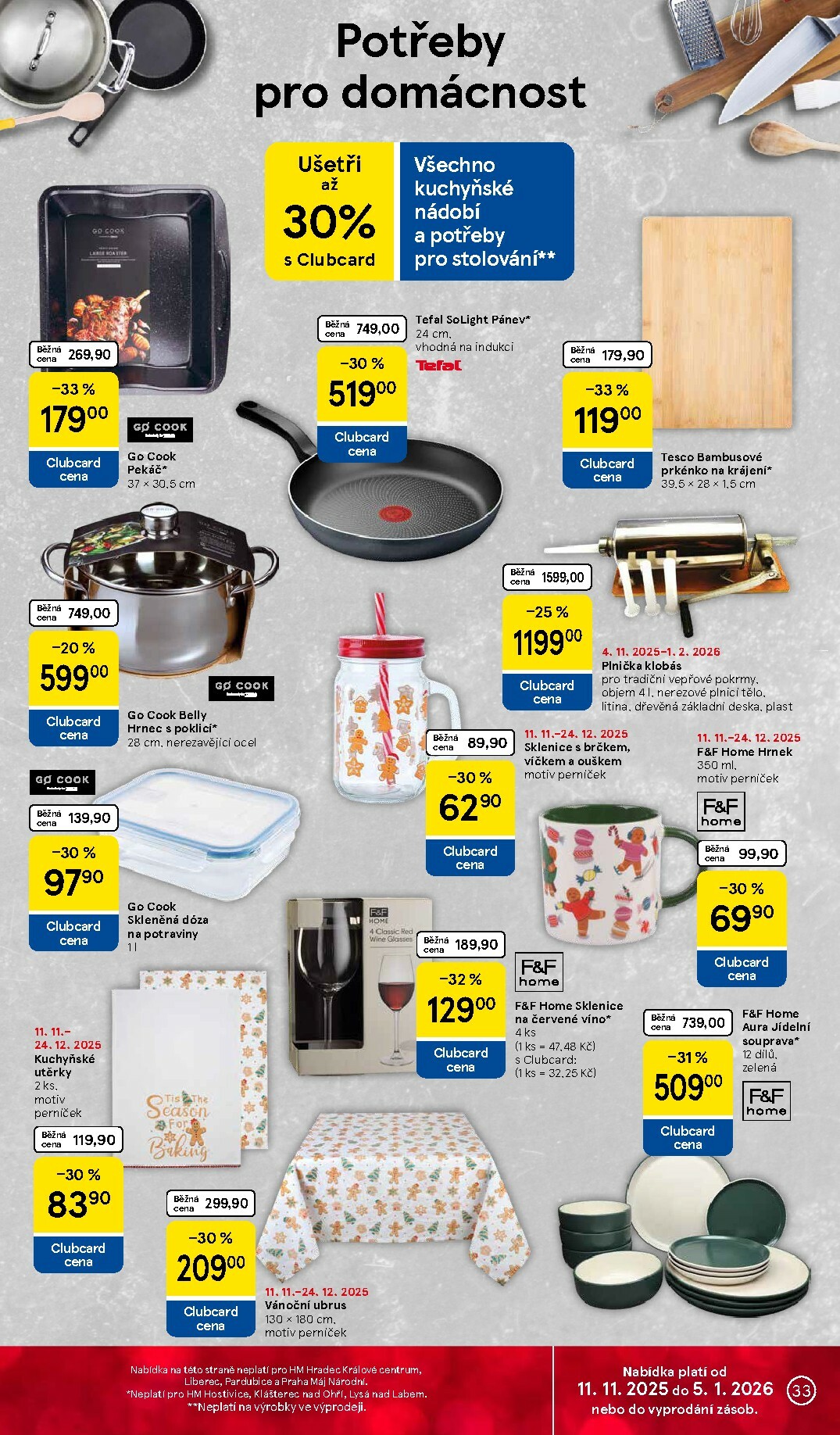 tesco - Aktuální leták Tesco od 12.11. do 18.11. - page: 33