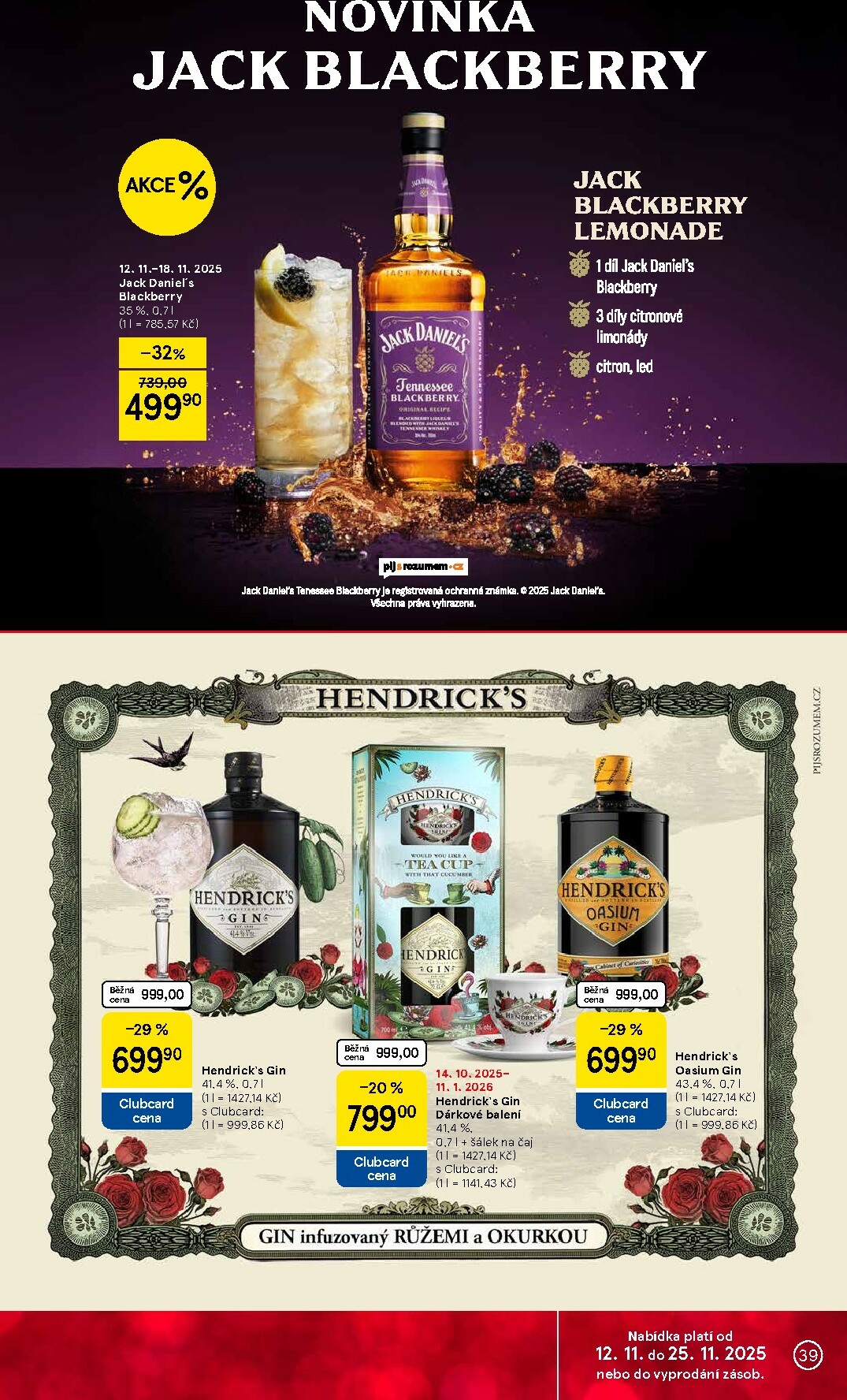 tesco - Aktuální leták Tesco od 12.11. do 18.11. - page: 39