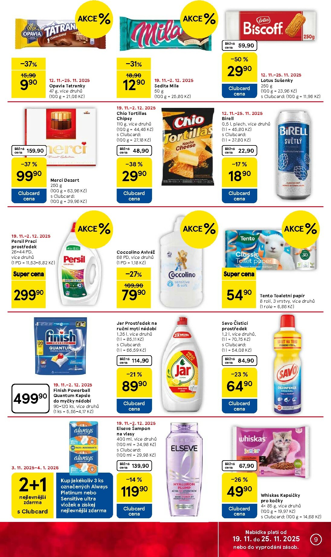 tesco - Aktuální leták Tesco supermarket od 19.11. do 25.11. - page: 9