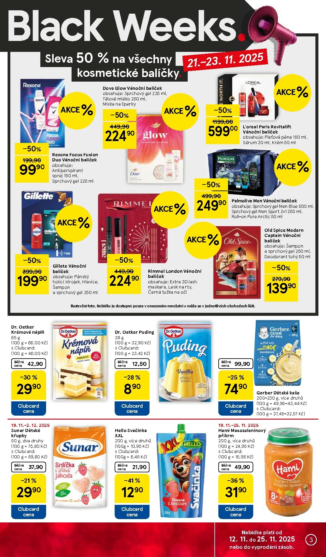 tesco - Aktuální leták Tesco supermarket od 19.11. do 25.11. - page: 3