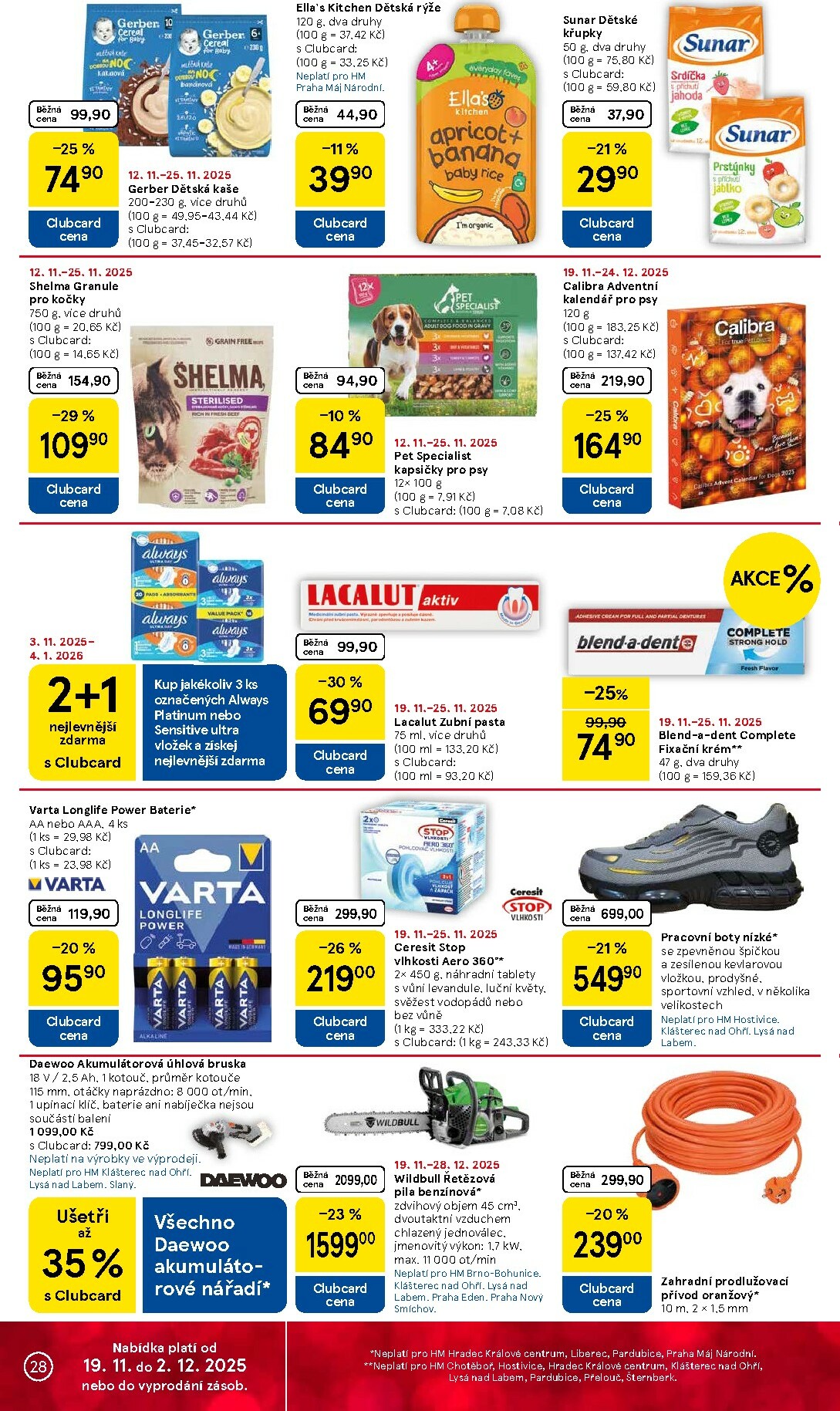 tesco - Aktuální leták Tesco od 19.11. do 25.11. - page: 28