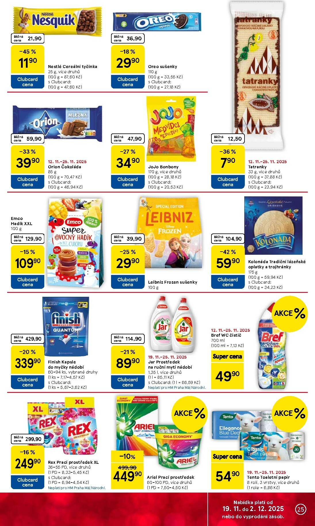 tesco - Aktuální leták Tesco od 19.11. do 25.11. - page: 25