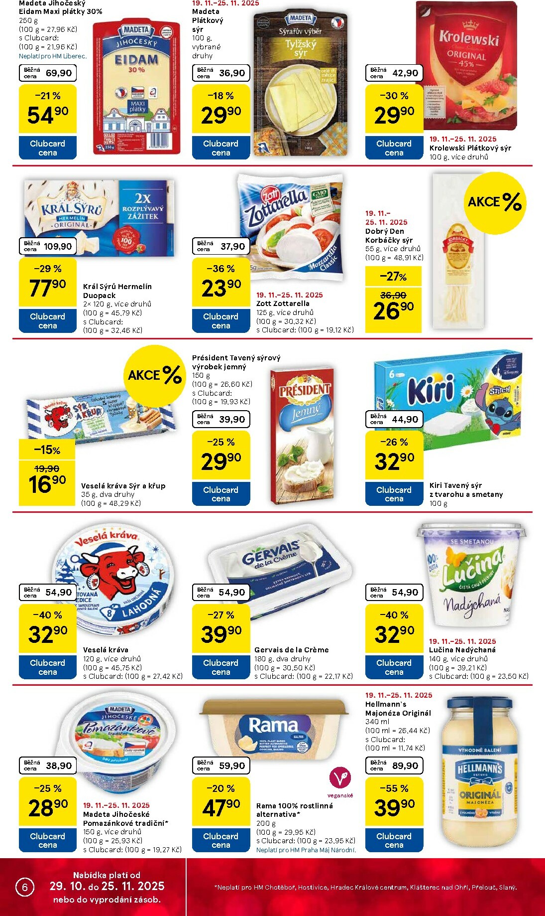 tesco - Aktuální leták Tesco od 19.11. do 25.11. - page: 6