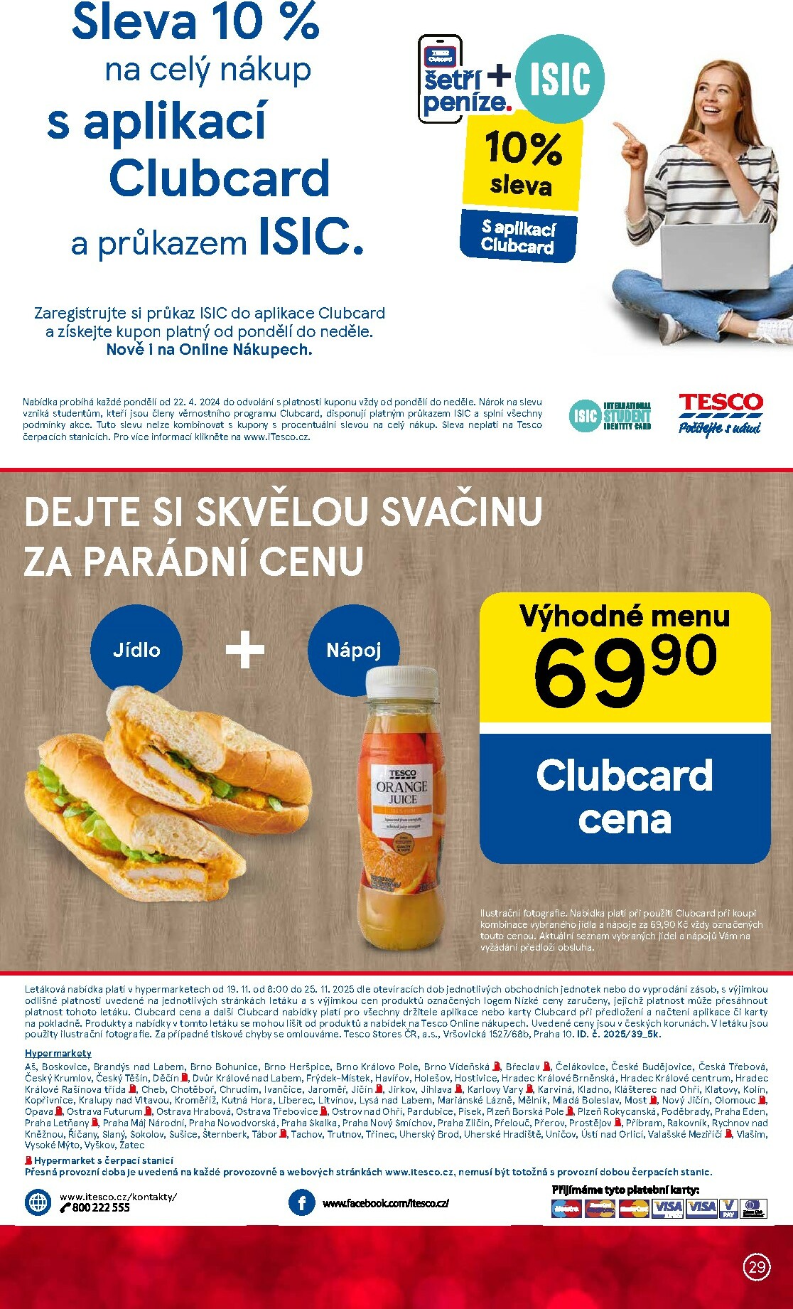 tesco - Aktuální leták Tesco od 19.11. do 25.11. - page: 29