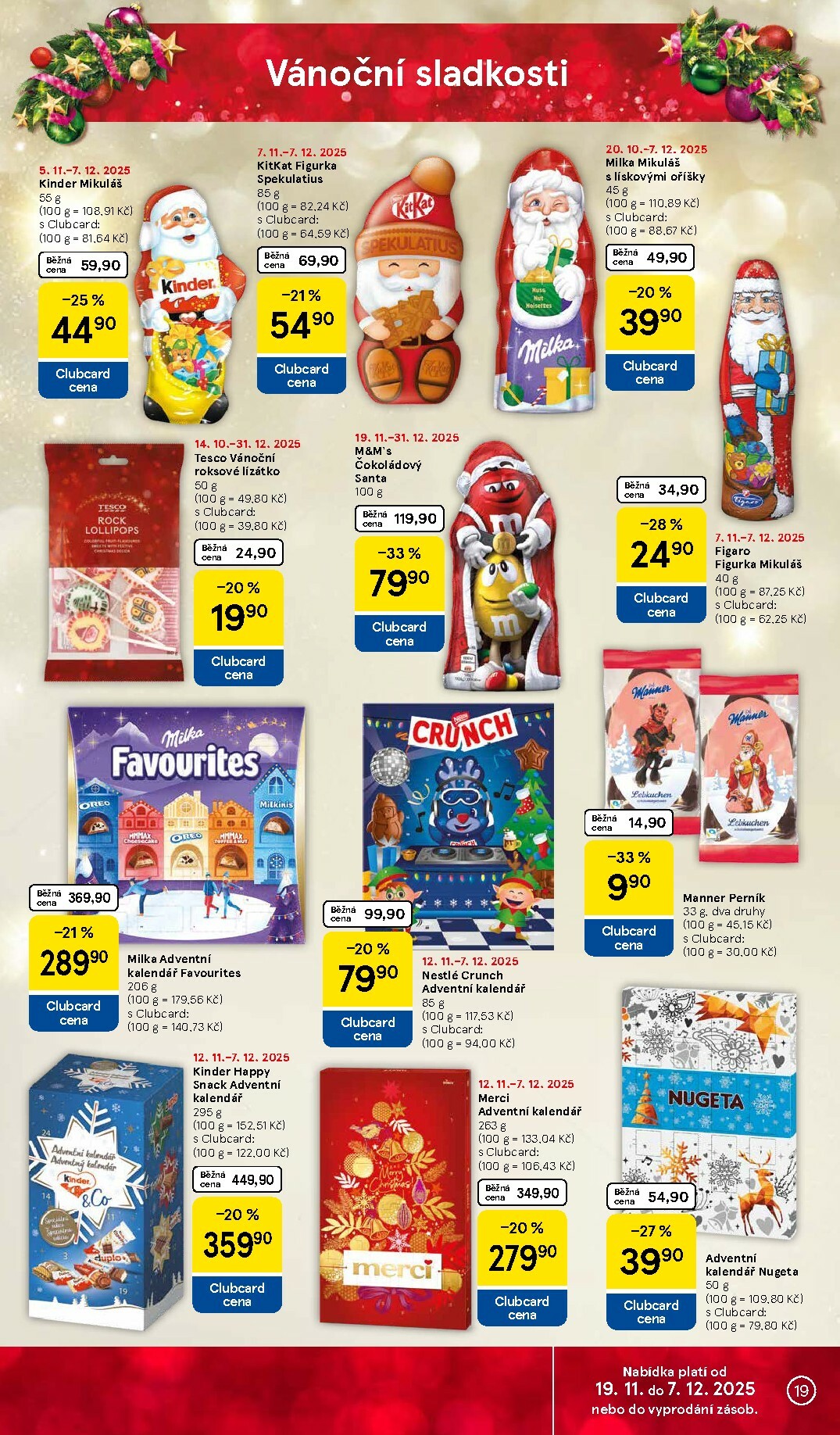 tesco - Aktuální leták Tesco od 19.11. do 25.11. - page: 19