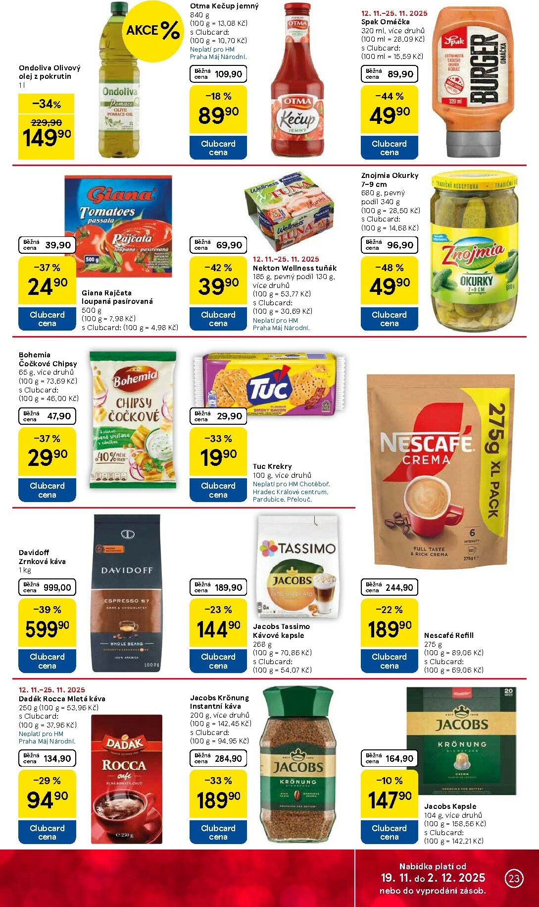 tesco - Aktuální leták Tesco od 19.11. do 25.11. - page: 23